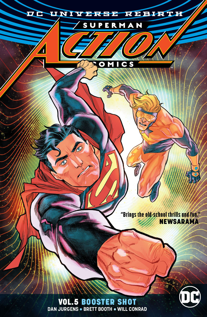SUPERMAN ACTION COMICS TP VOL 05 BOOSTER SHOT REBIRTH | Game Master's Emporium (The New GME)