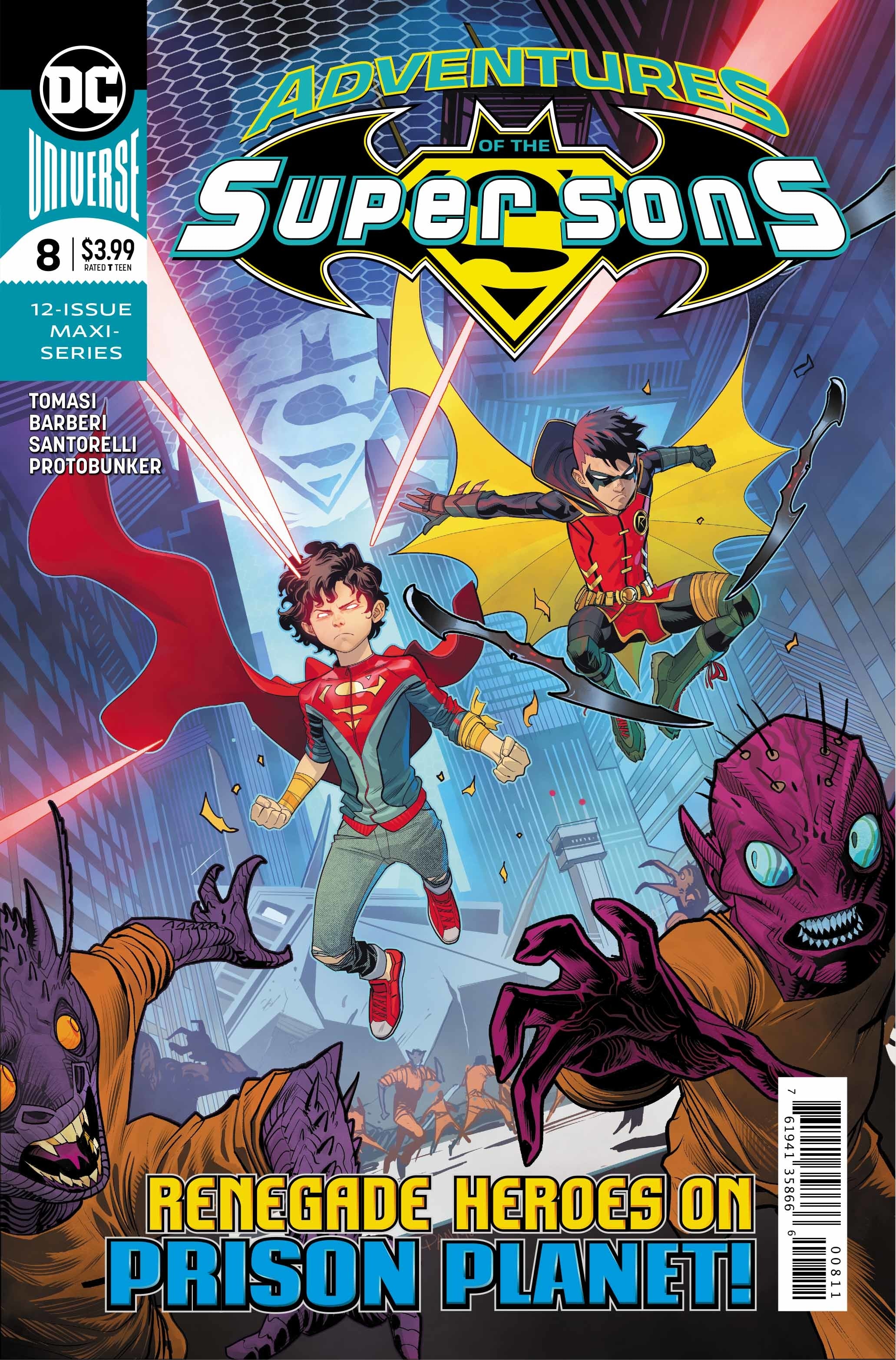 ADVENTURES OF THE SUPER SONS #8 (OF 12) | Game Master's Emporium (The New GME)