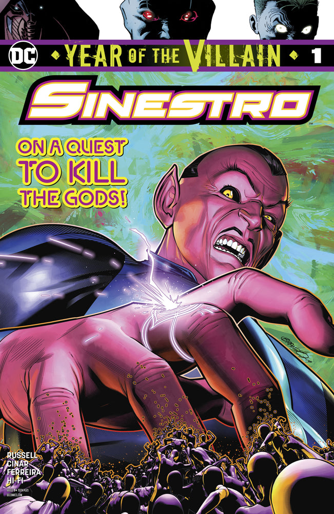 SINESTRO YEAR OF THE VILLAIN #1 | Game Master's Emporium (The New GME)