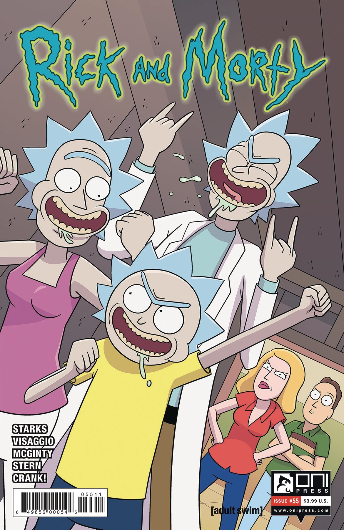 RICK & MORTY #55 CVR A ELLERBY | Game Master's Emporium (The New GME)