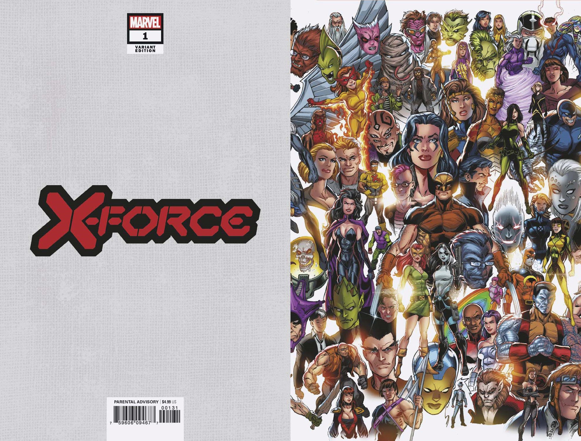 X-FORCE #1 BAGLEY EVERY MUTANT EVER VAR DX | Game Master's Emporium (The New GME)