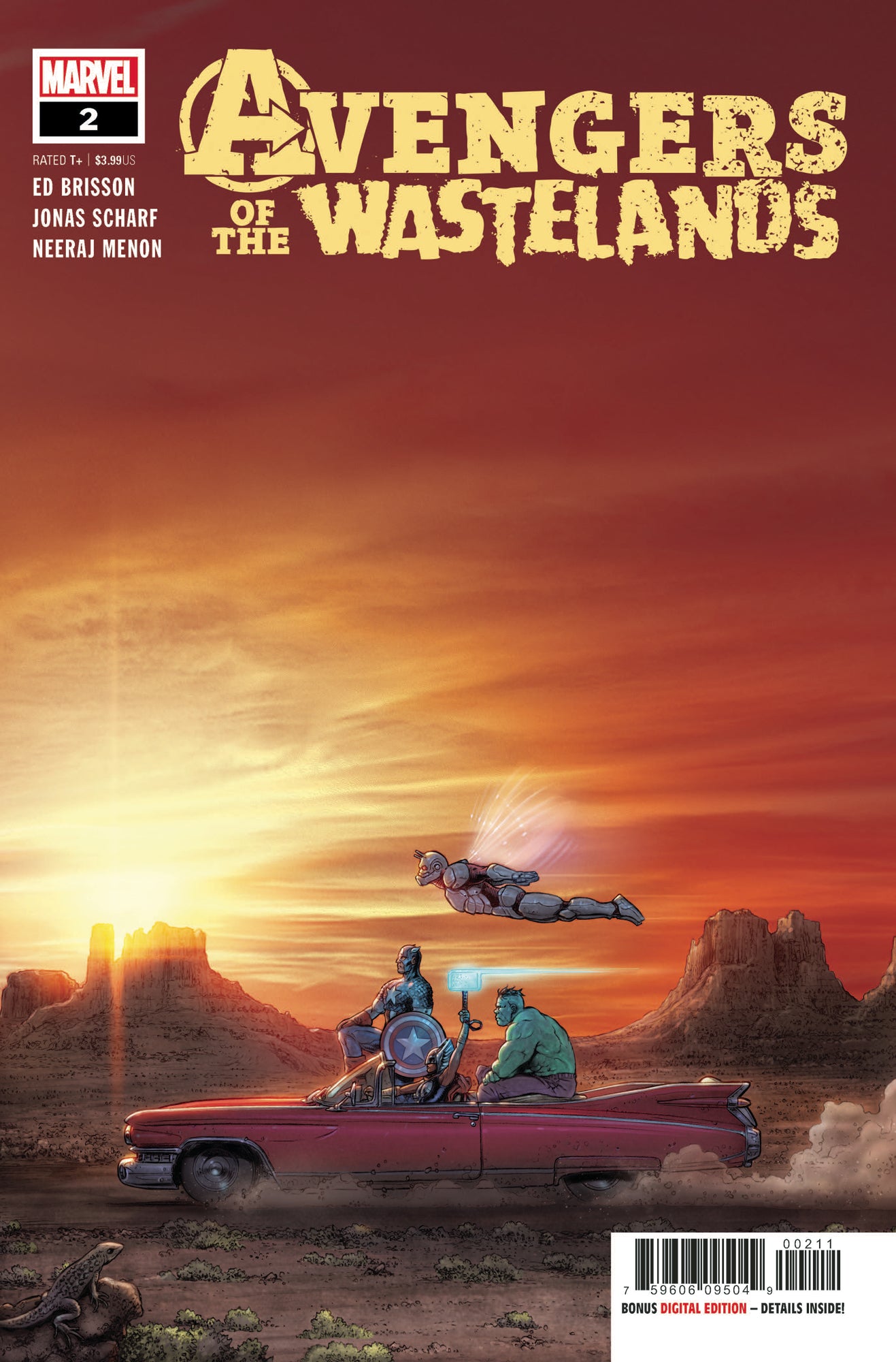 AVENGERS OF THE WASTELANDS #2 (OF 5) | Game Master's Emporium (The New GME)
