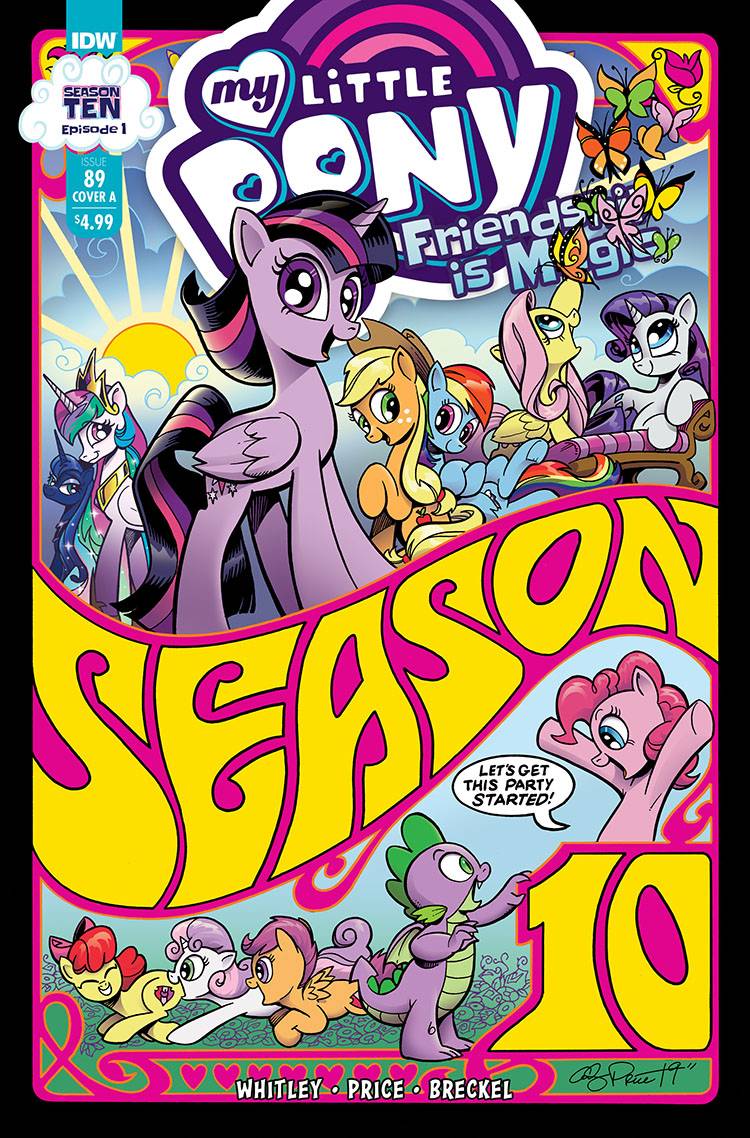 MY LITTLE PONY FRIENDSHIP IS MAGIC #89 CVR A PRICE (C: 1-0-0 | Game Master's Emporium (The New GME)
