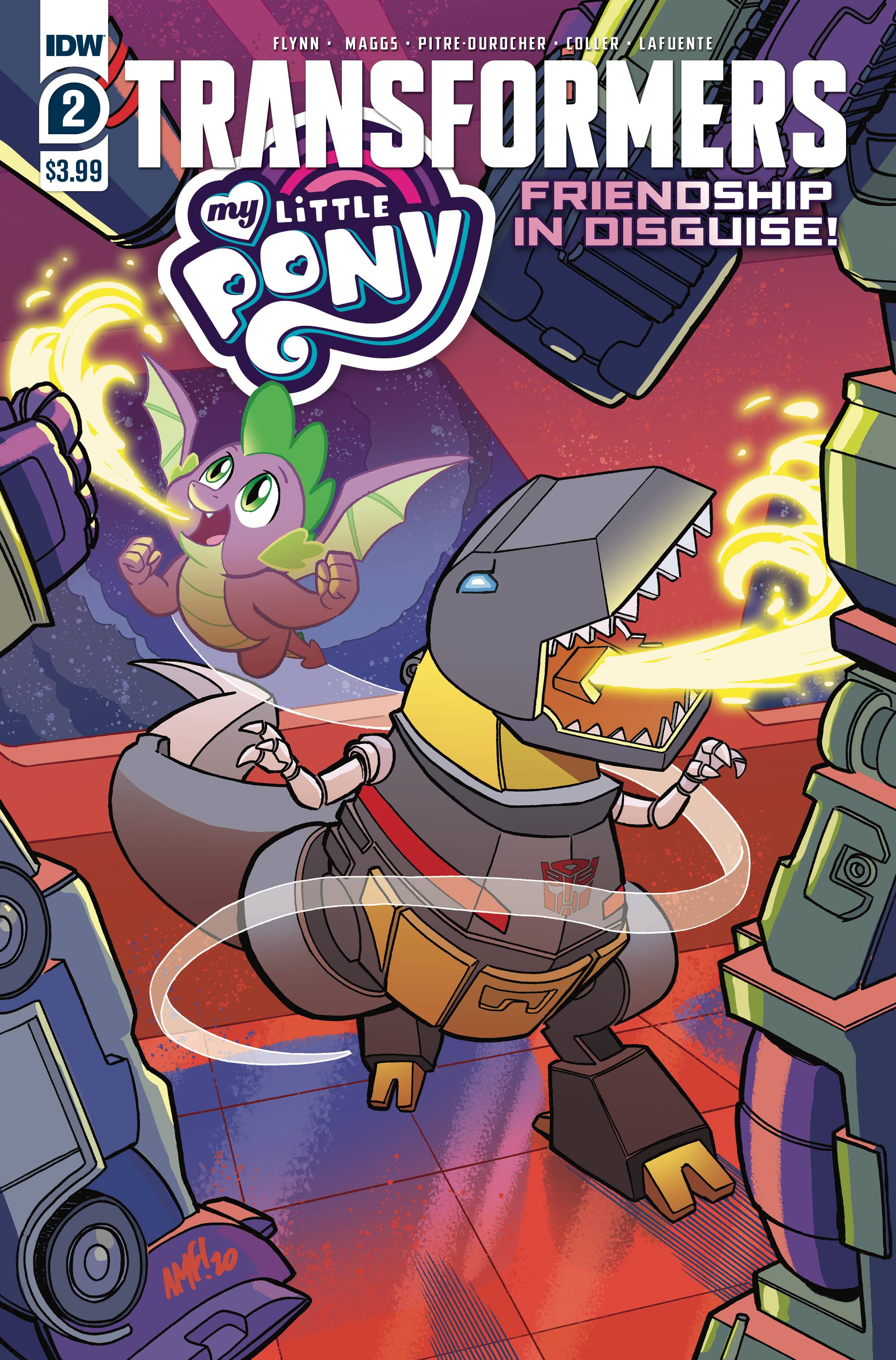 MY LITTLE PONY TRANSFORMERS #2 (OF 4) CVR A FLEECS | Game Master's Emporium (The New GME)