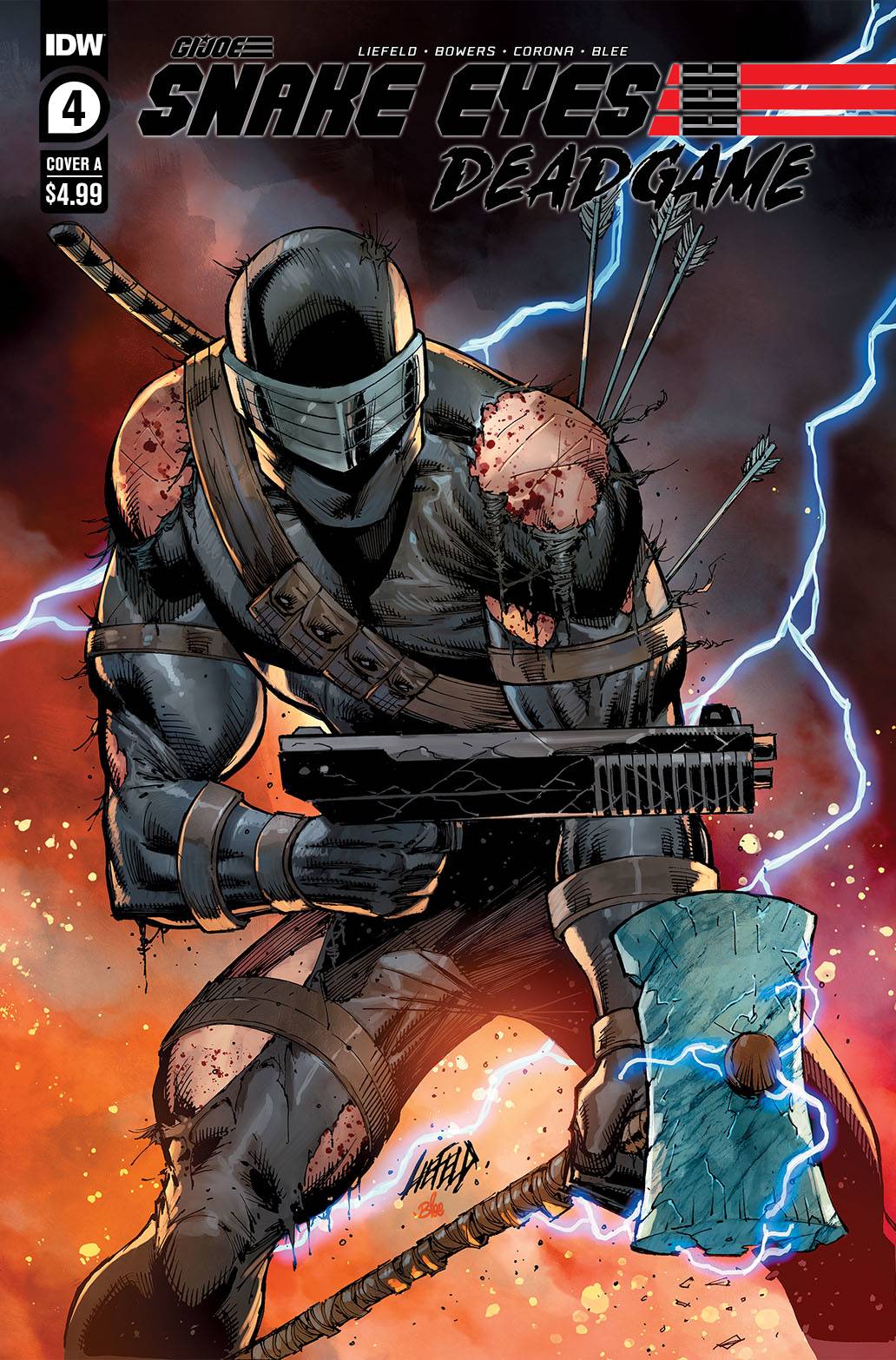 SNAKE EYES DEADGAME #4 (OF 5) CVR A LIEFELD | Game Master's Emporium (The New GME)