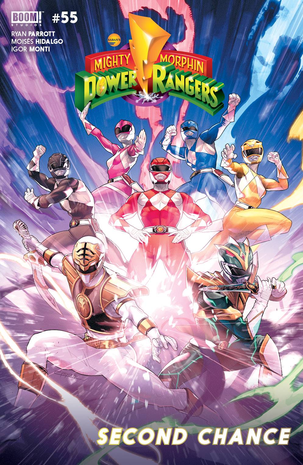 MIGHTY MORPHIN POWER RANGERS #55 CVR A MAIN | Game Master's Emporium (The New GME)