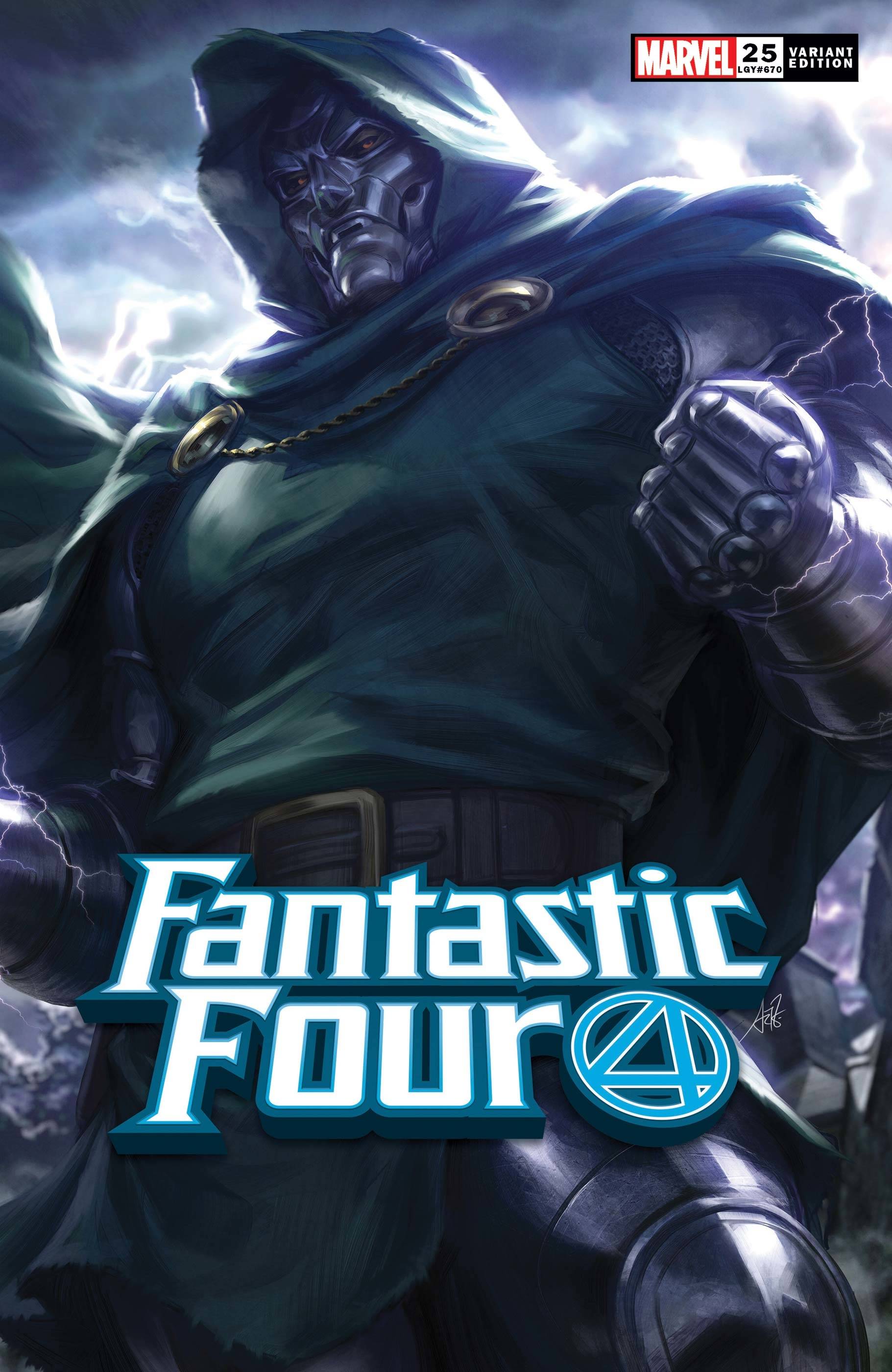 FANTASTIC FOUR #25 ARTGERM VAR | Game Master's Emporium (The New GME)