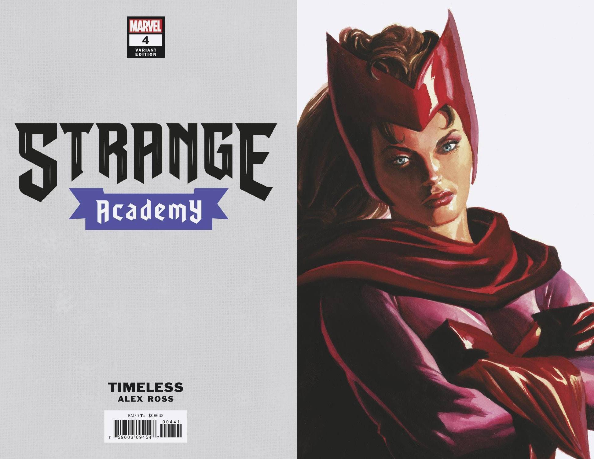 STRANGE ACADEMY #4 ALEX ROSS SCARLET WITCH TIMELESS VAR | Game Master's Emporium (The New GME)