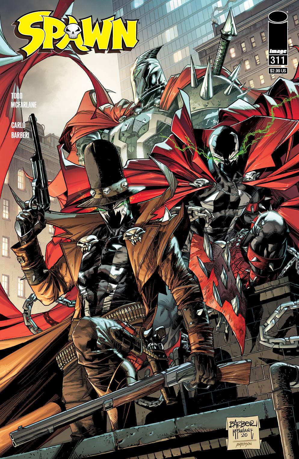 SPAWN #311 CVR A BARBERI | Game Master's Emporium (The New GME)