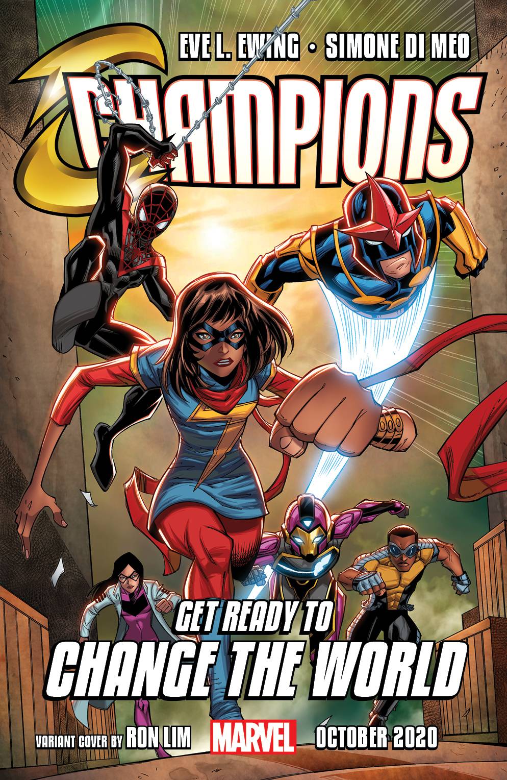 CHAMPIONS #1 (OF 5) RON LIM VAR | Game Master's Emporium (The New GME)