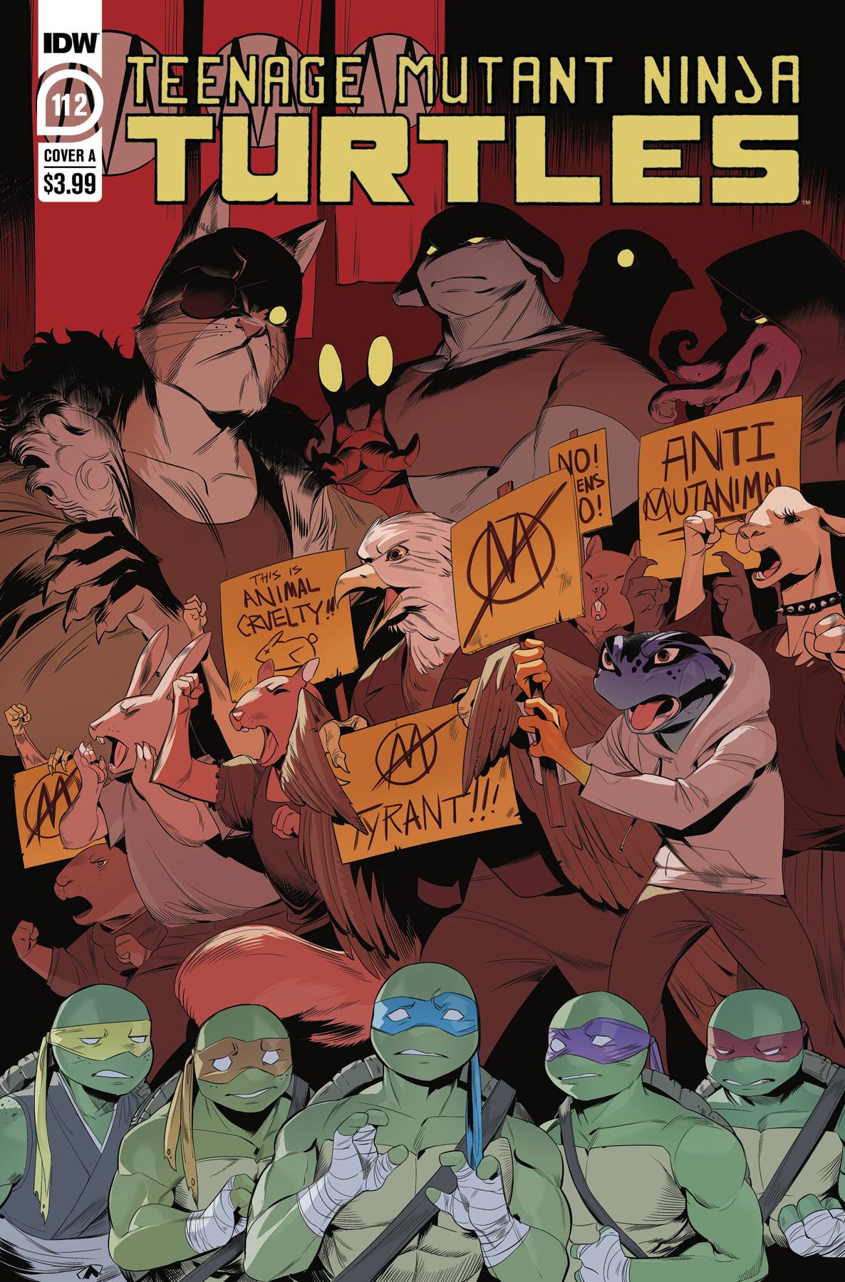 TMNT ONGOING #112 CVR A NISHIJIMA | Game Master's Emporium (The New GME)