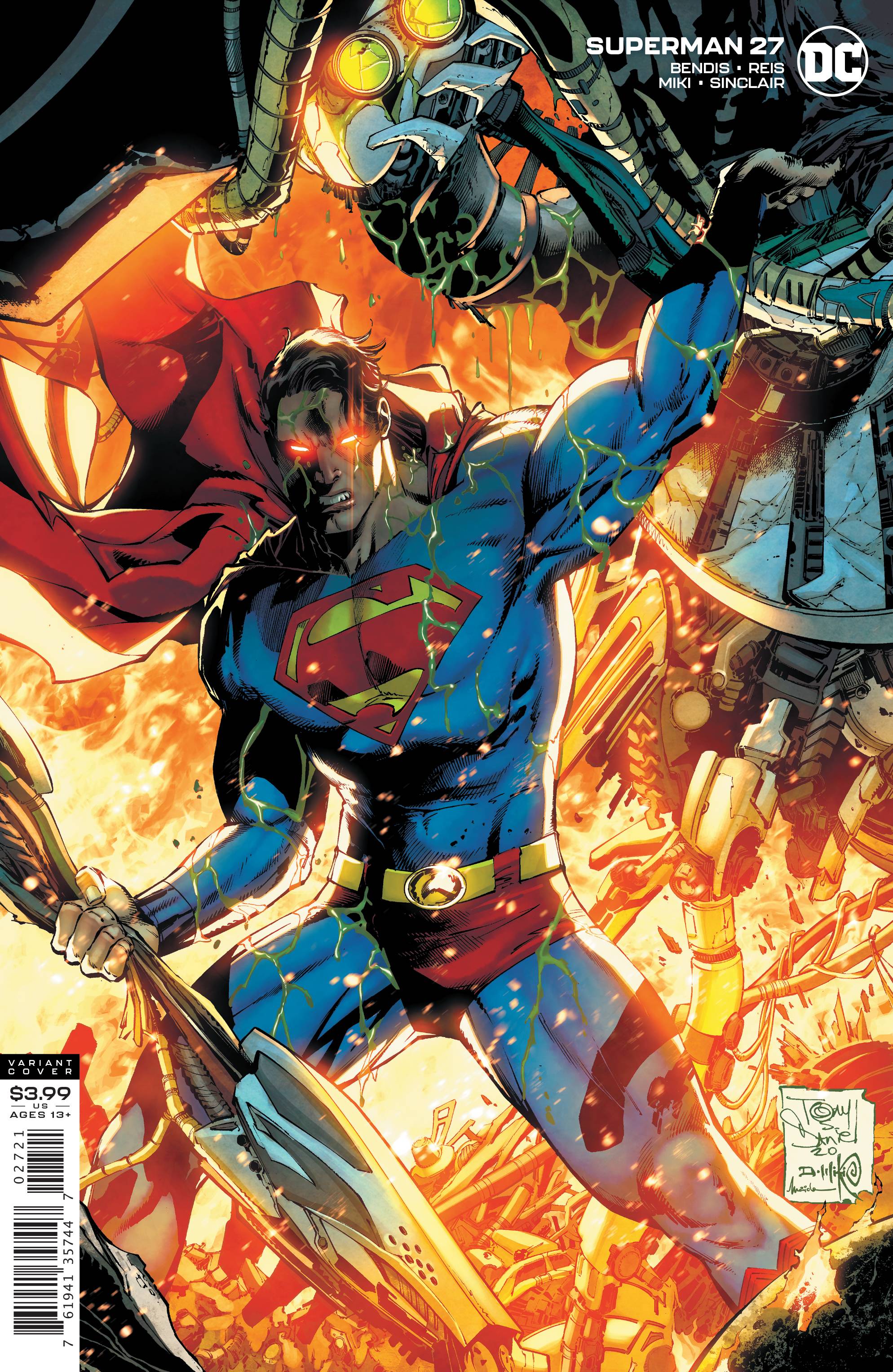 SUPERMAN #27 DANIEL AND MIKI VAR ED | Game Master's Emporium (The New GME)