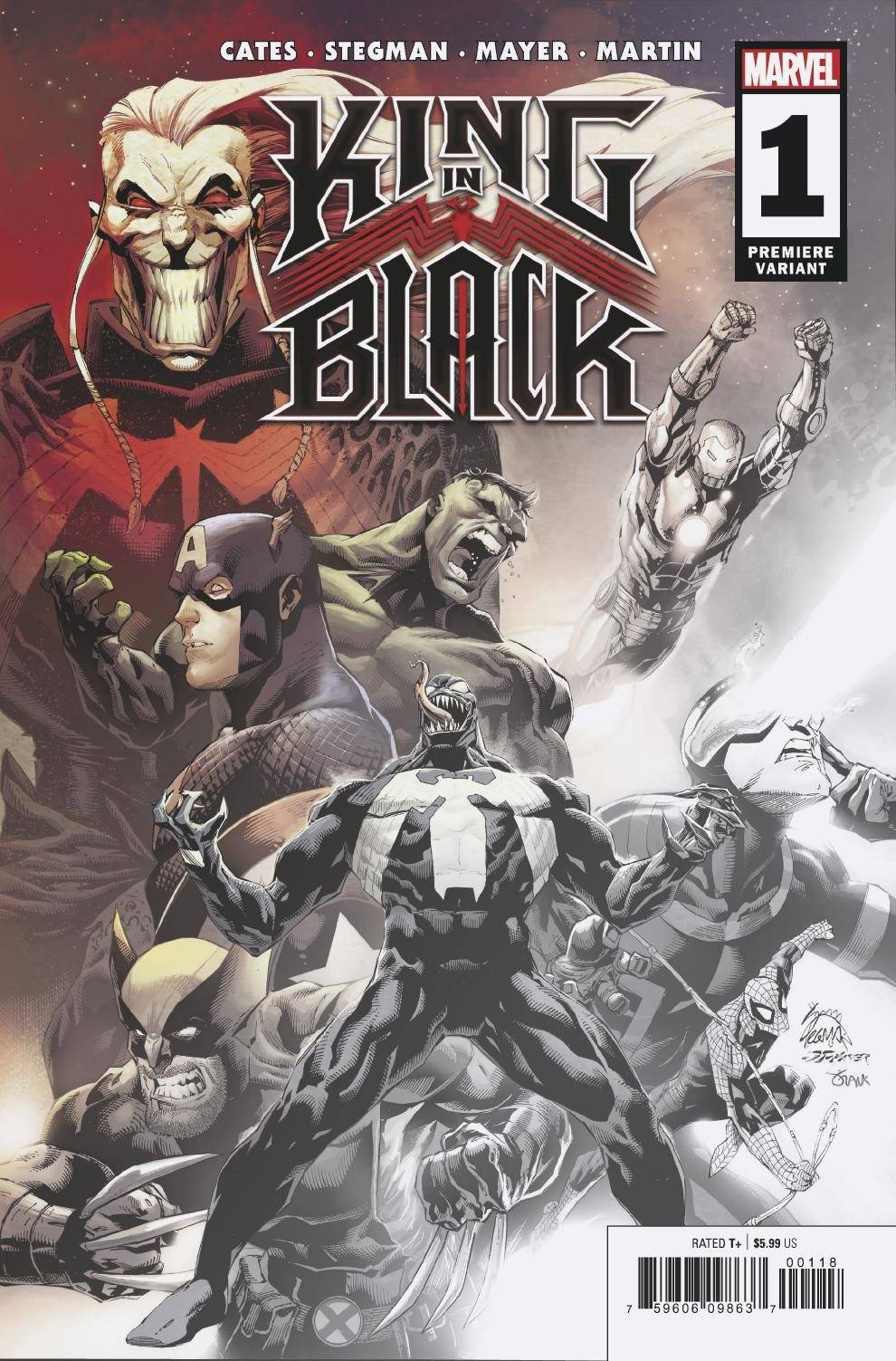 KING IN BLACK #1 (OF 5) STEGMAN PREMIERE VAR | Game Master's Emporium (The New GME)