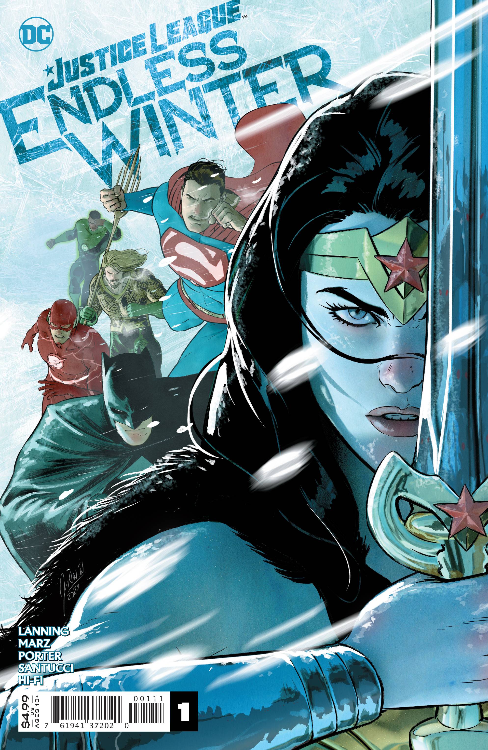 JUSTICE LEAGUE ENDLESS WINTER #1 | Game Master's Emporium (The New GME)