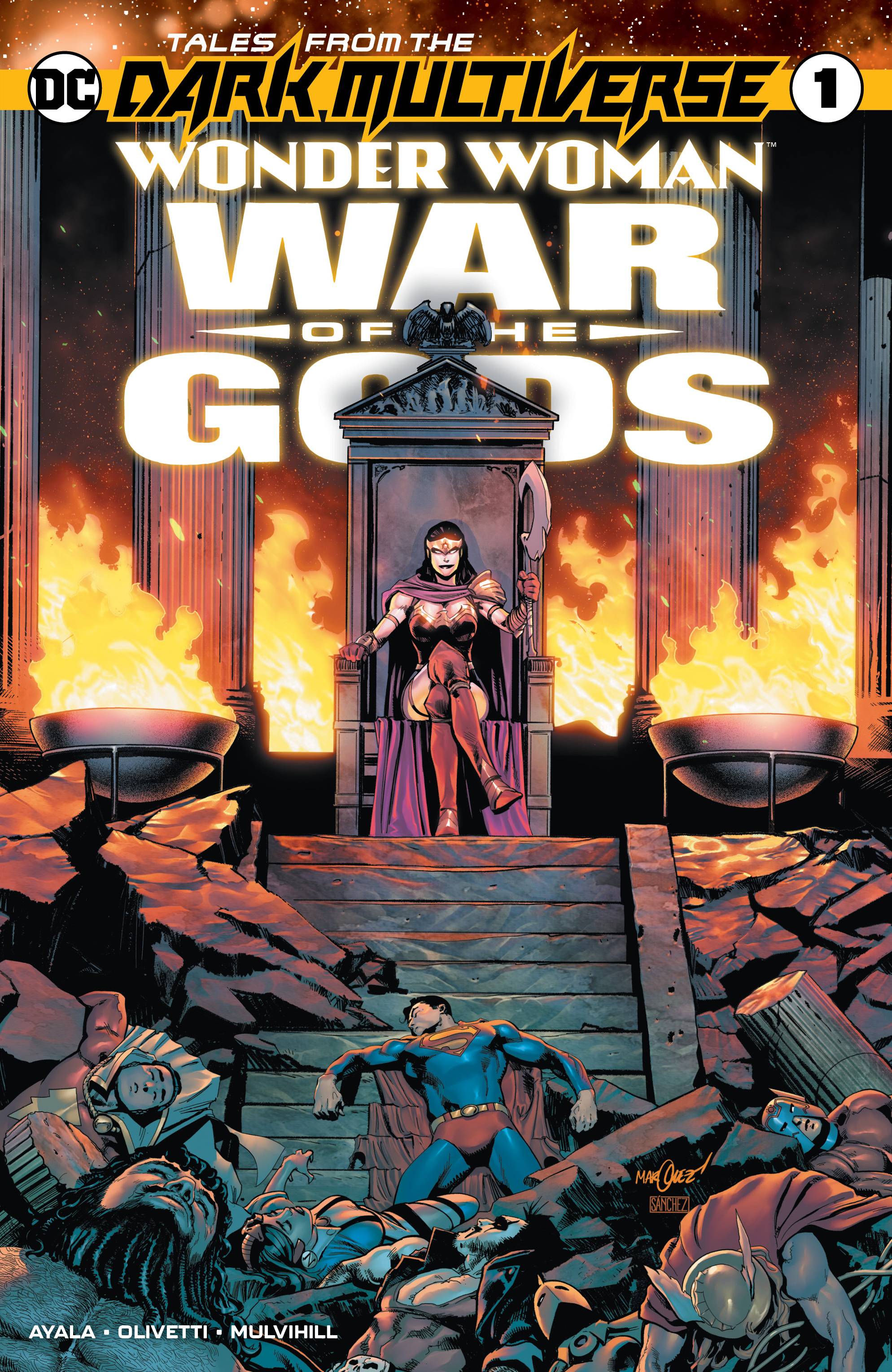 TALES OF THE DARK MULTIVERSE WONDER WOMAN WAR OT GODS #1 | Game Master's Emporium (The New GME)