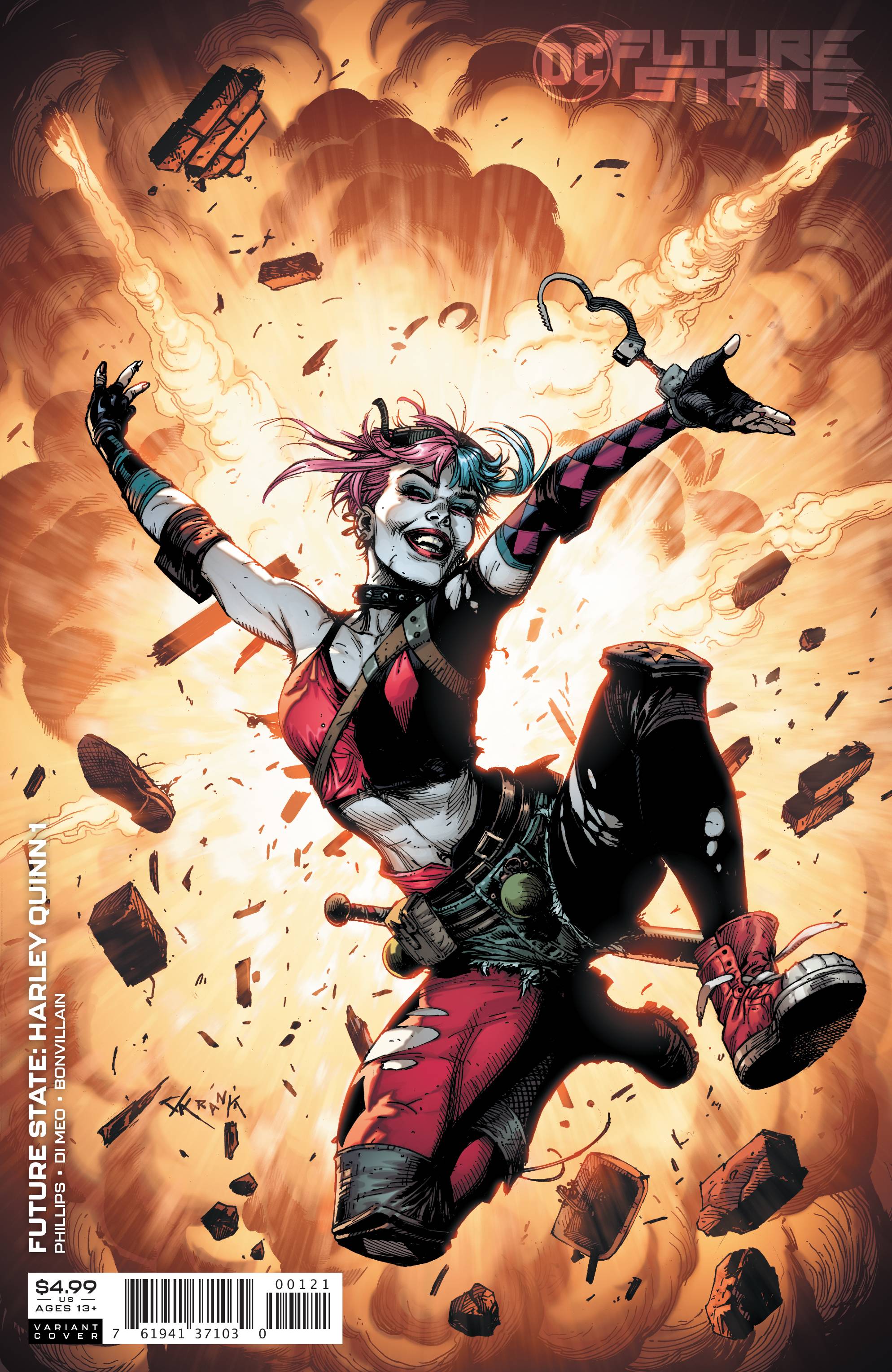 FUTURE STATE HARLEY QUINN #1 CARD STOCK VAR ED | Game Master's Emporium (The New GME)