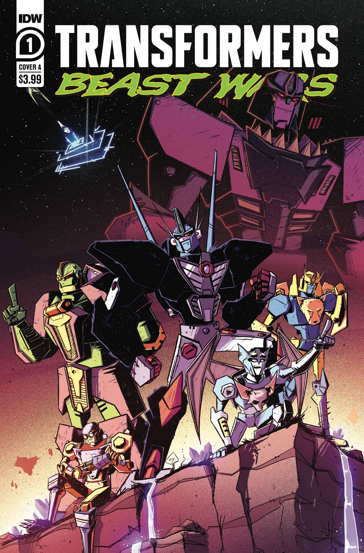 TRANSFORMERS BEAST WARS #1 CVR A JOSH BURCHAM | Game Master's Emporium (The New GME)