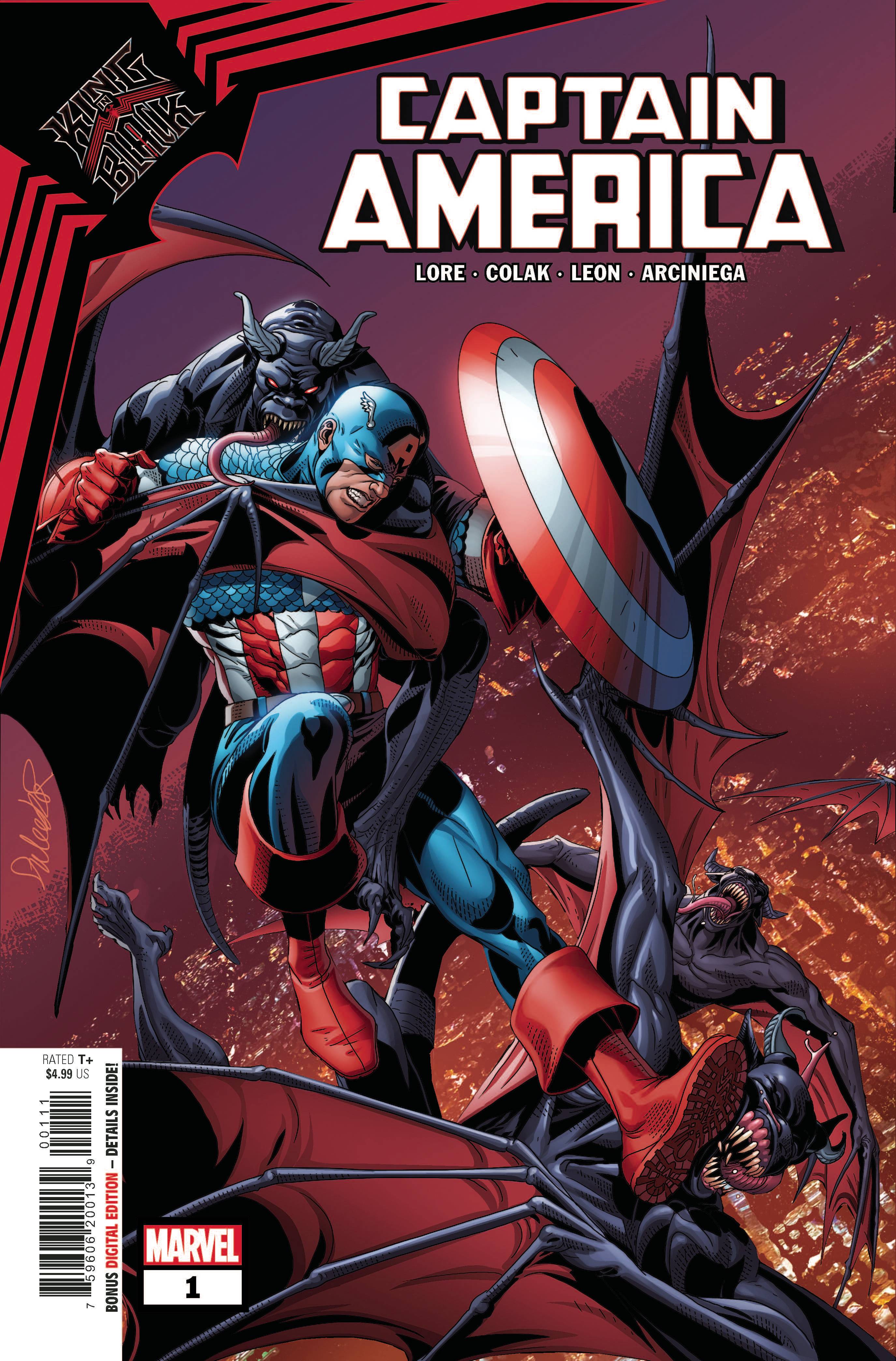 KING IN BLACK CAPTAIN AMERICA #1 | Game Master's Emporium (The New GME)