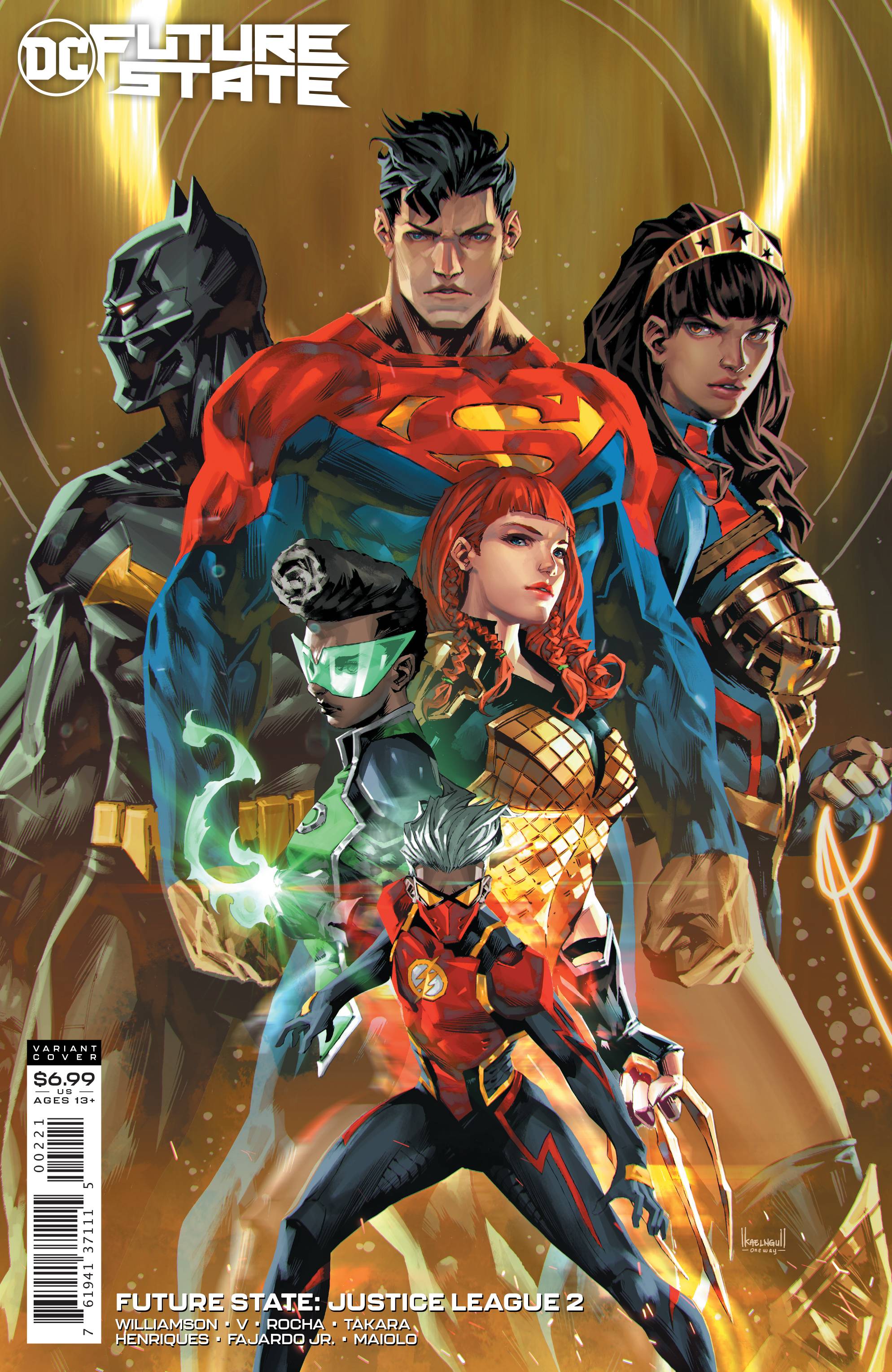 FUTURE STATE JUSTICE LEAGUE #2 CARDSTOCK VAR ED | Game Master's Emporium (The New GME)