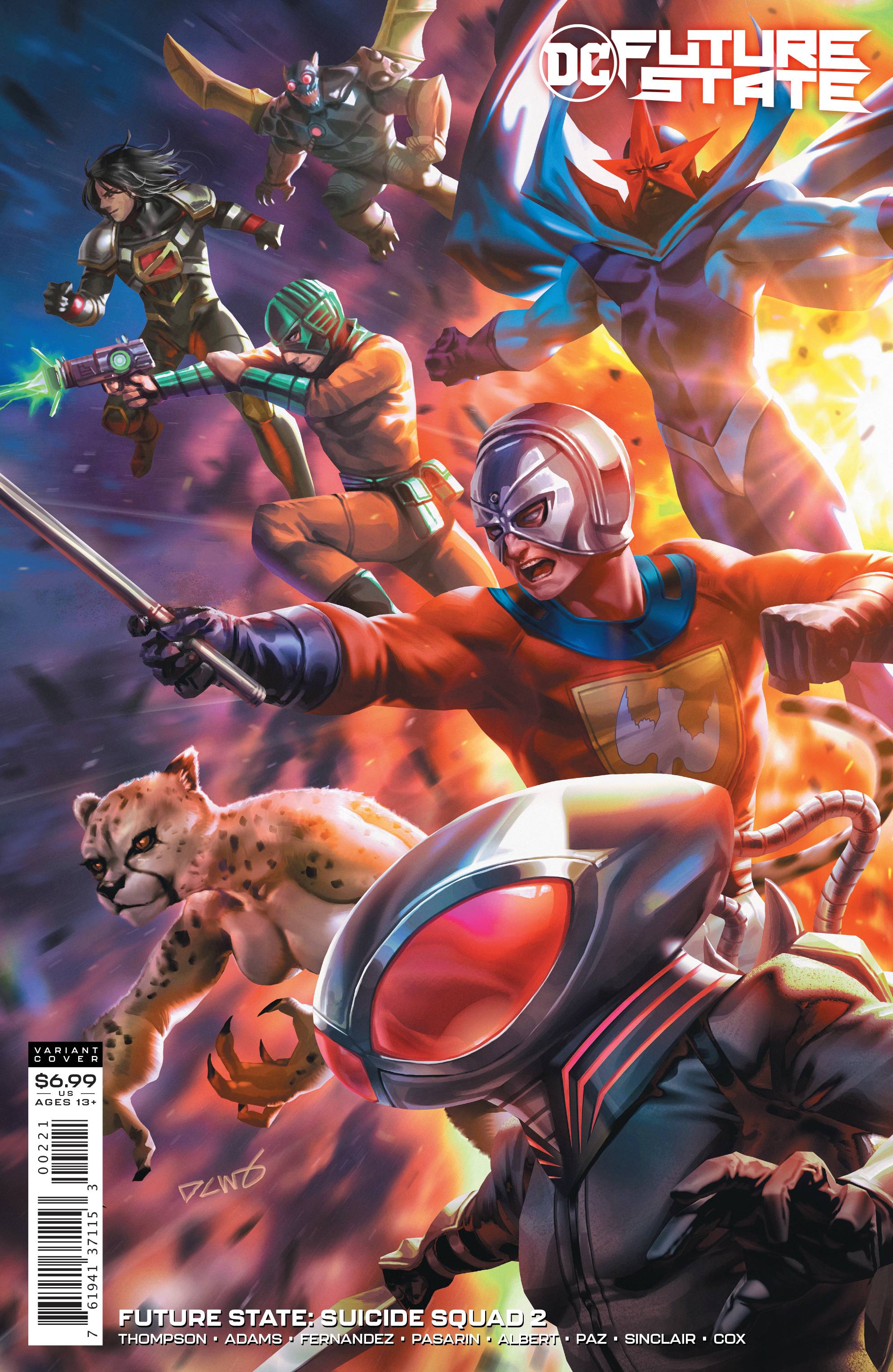 FUTURE STATE SUICIDE SQUAD #2 CARDSTOCK VAR ED | Game Master's Emporium (The New GME)