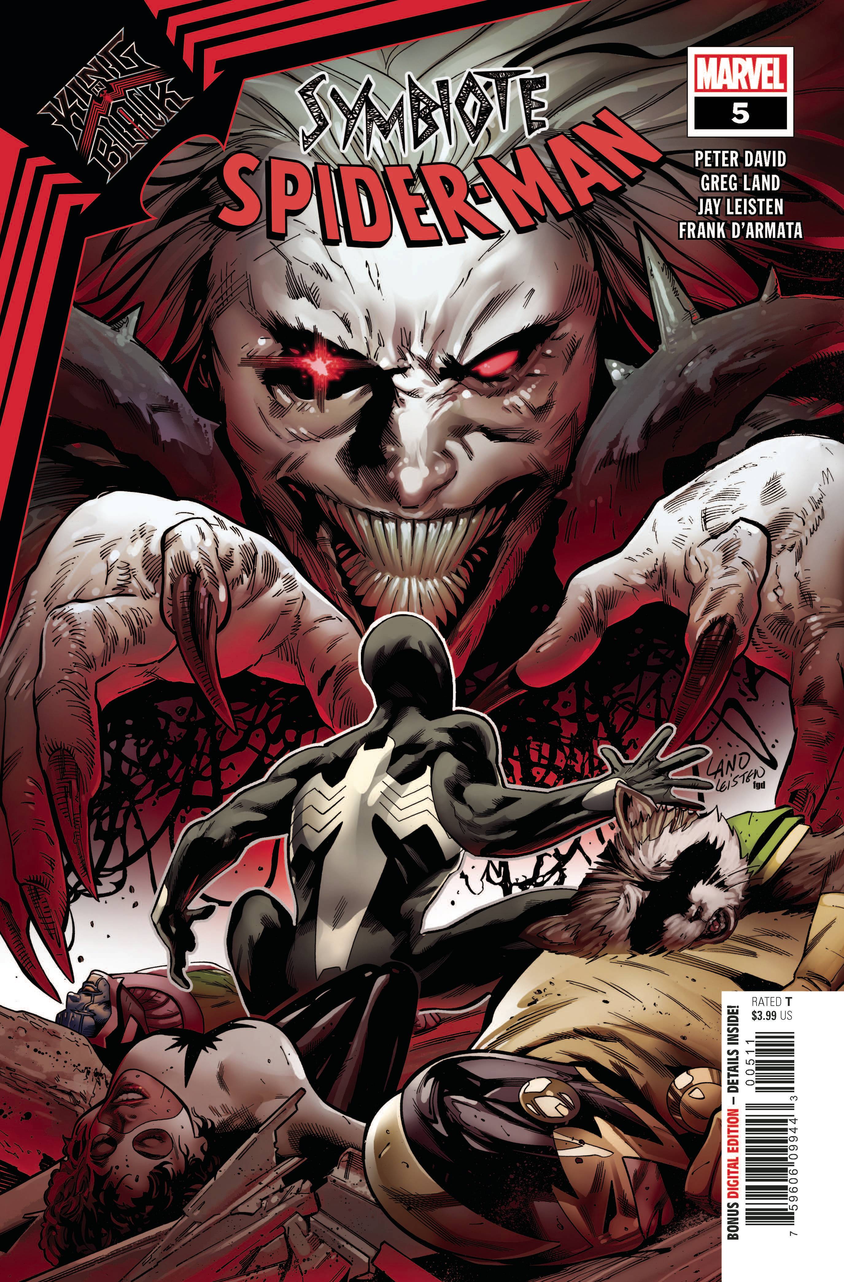 SYMBIOTE SPIDER-MAN KING IN BLACK #5 (OF 5) | Game Master's Emporium (The New GME)