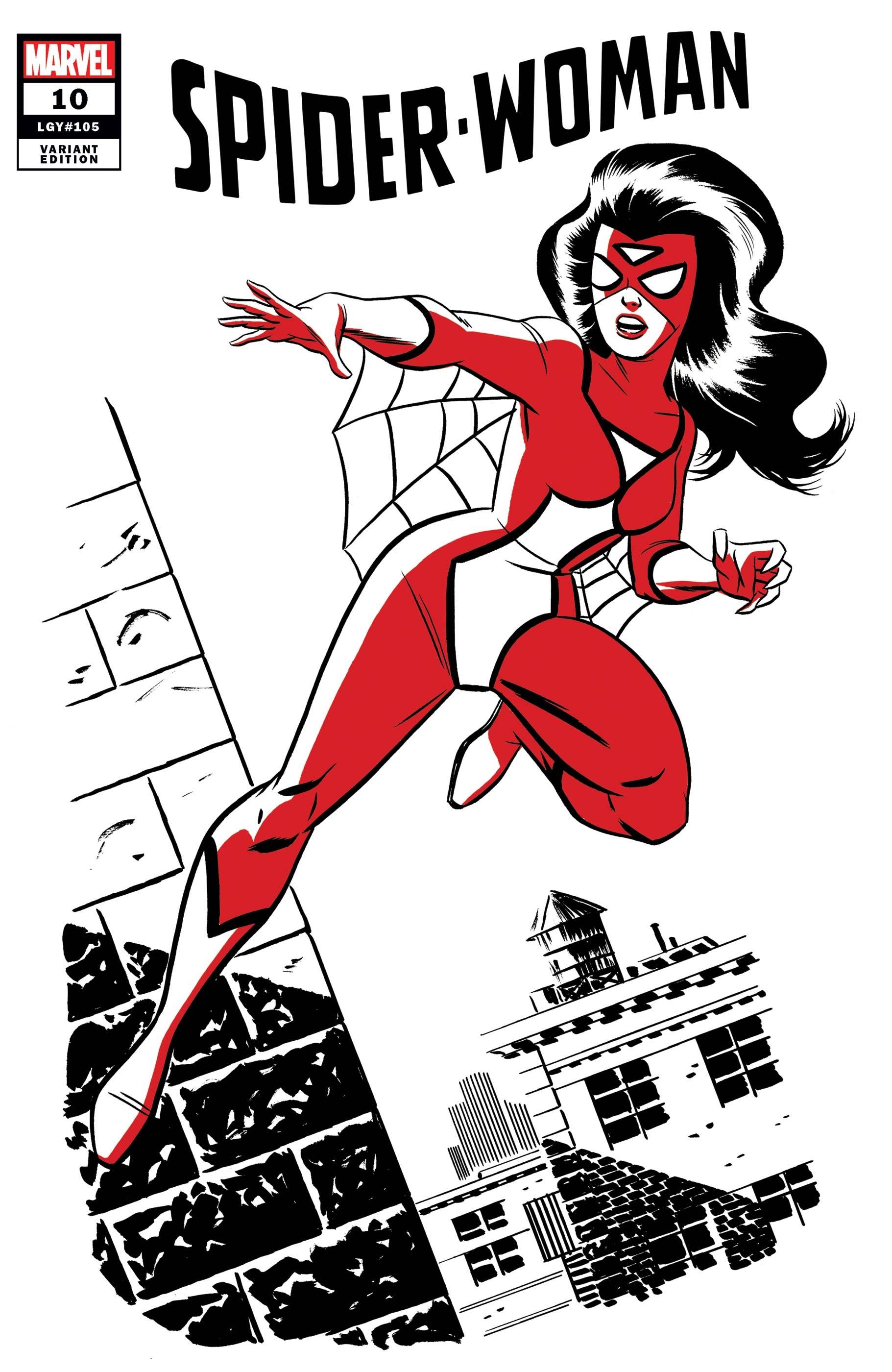 SPIDER-WOMAN #10 MICHAEL CHO SPIDER-WOMAN TWO-TONE VAR | Game Master's Emporium (The New GME)