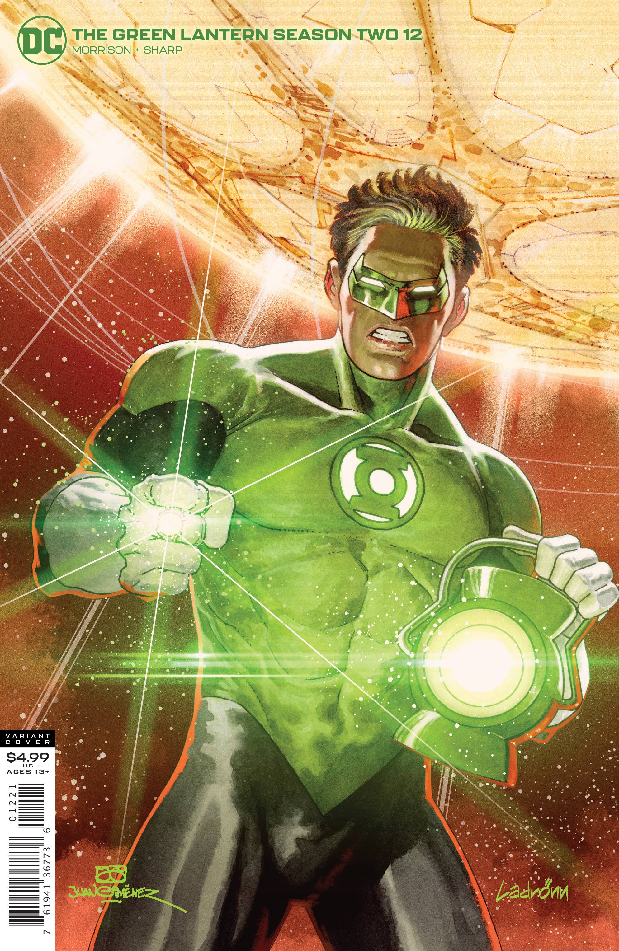 GREEN LANTERN SEASON TWO #12 (OF 12) CVR B LADRONN VAR | Game Master's Emporium (The New GME)