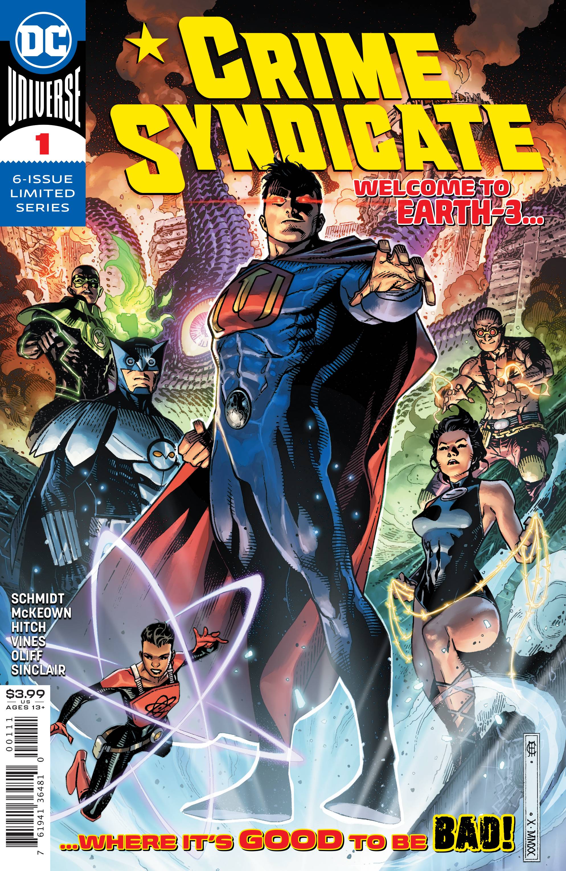 CRIME SYNDICATE #1 CVR A CHEUNG | Game Master's Emporium (The New GME)