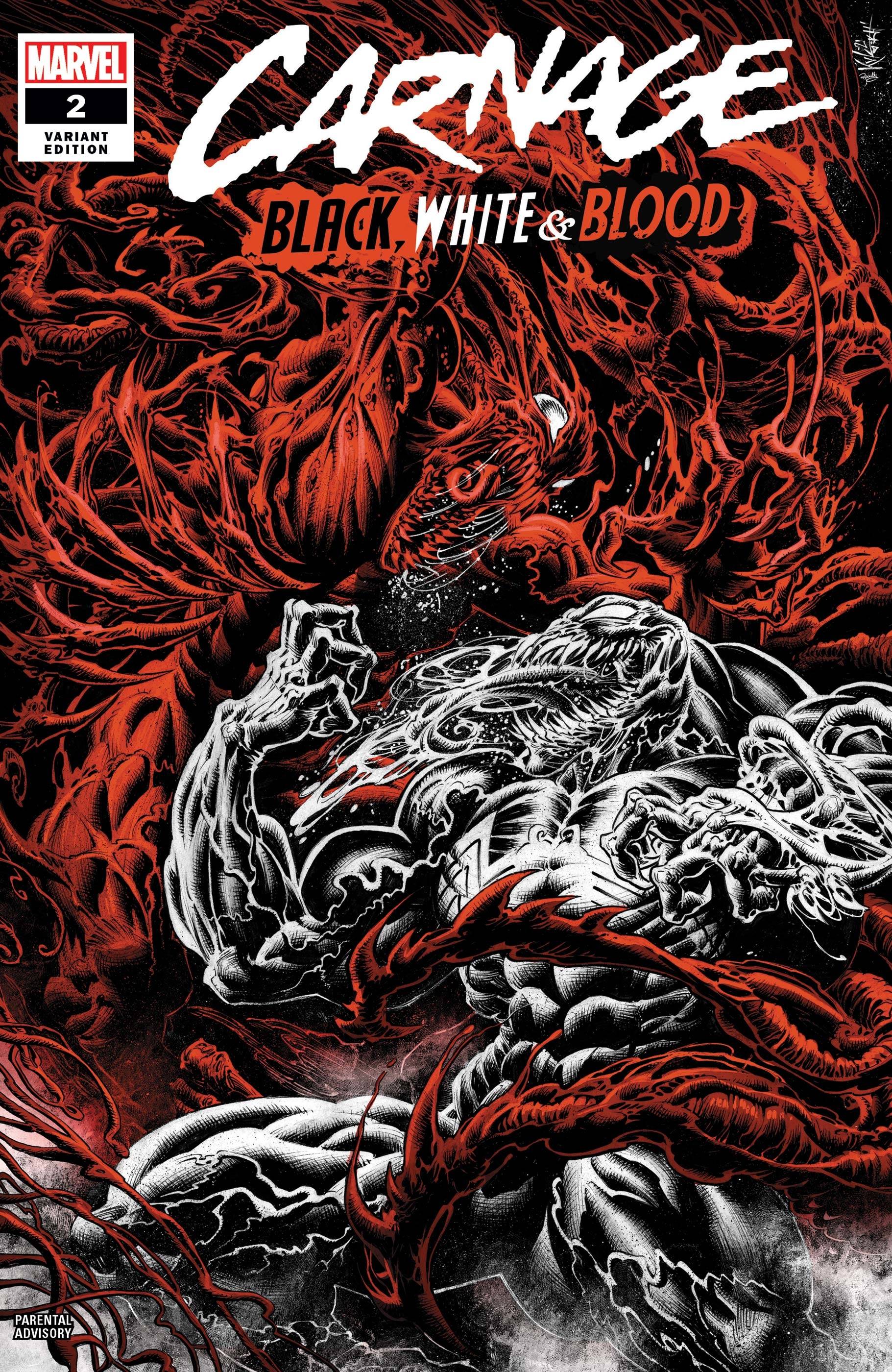 CARNAGE BLACK WHITE AND BLOOD #2 (OF 4) HOTZ VAR | Game Master's Emporium (The New GME)