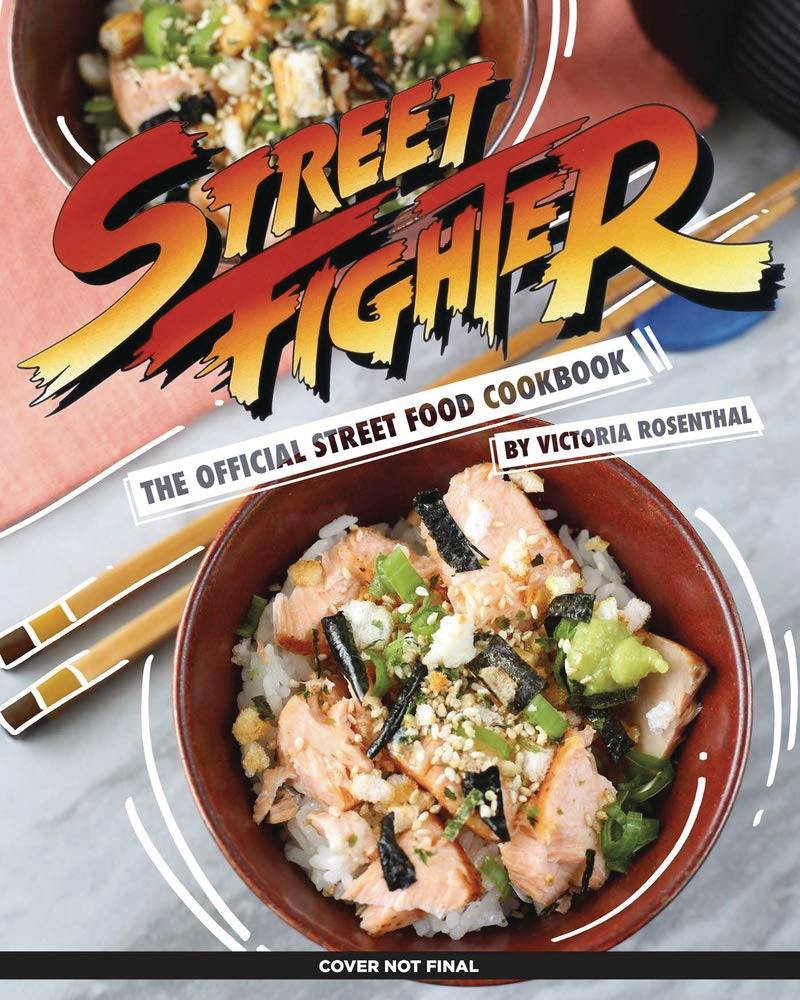 STREET FIGHTER OFF STREET FOOD COOKBOOK HC (C: 1-1-0) | Game Master's Emporium (The New GME)