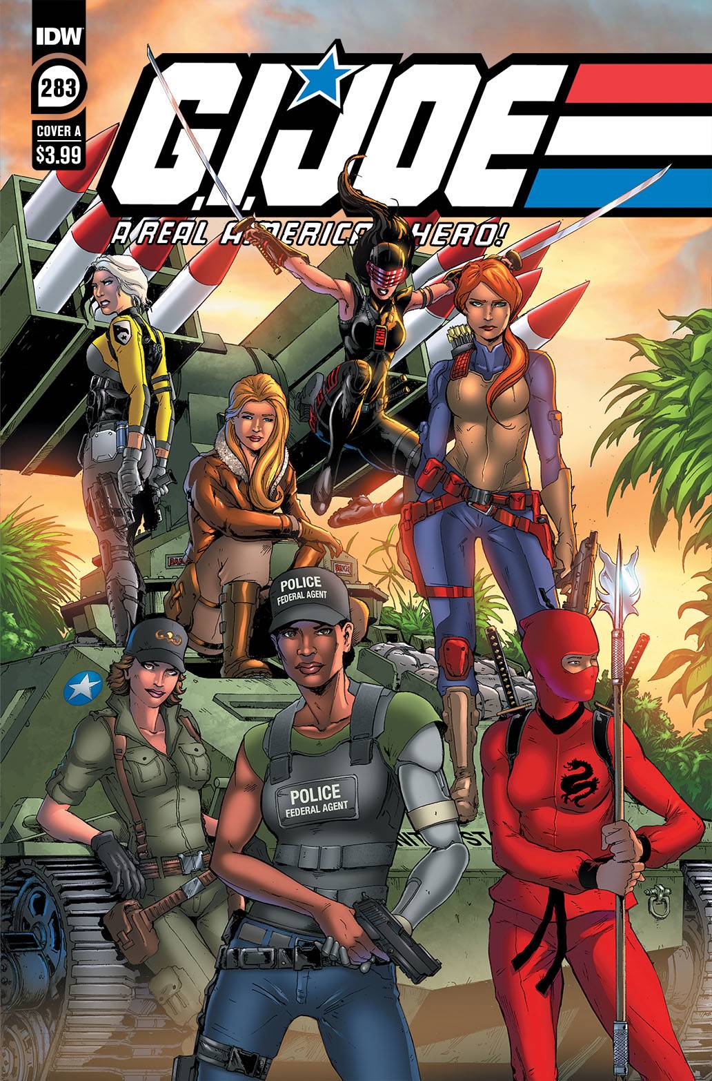 GI JOE A REAL AMERICAN HERO #283 CVR A ANDREW GRIFFITH | Game Master's Emporium (The New GME)