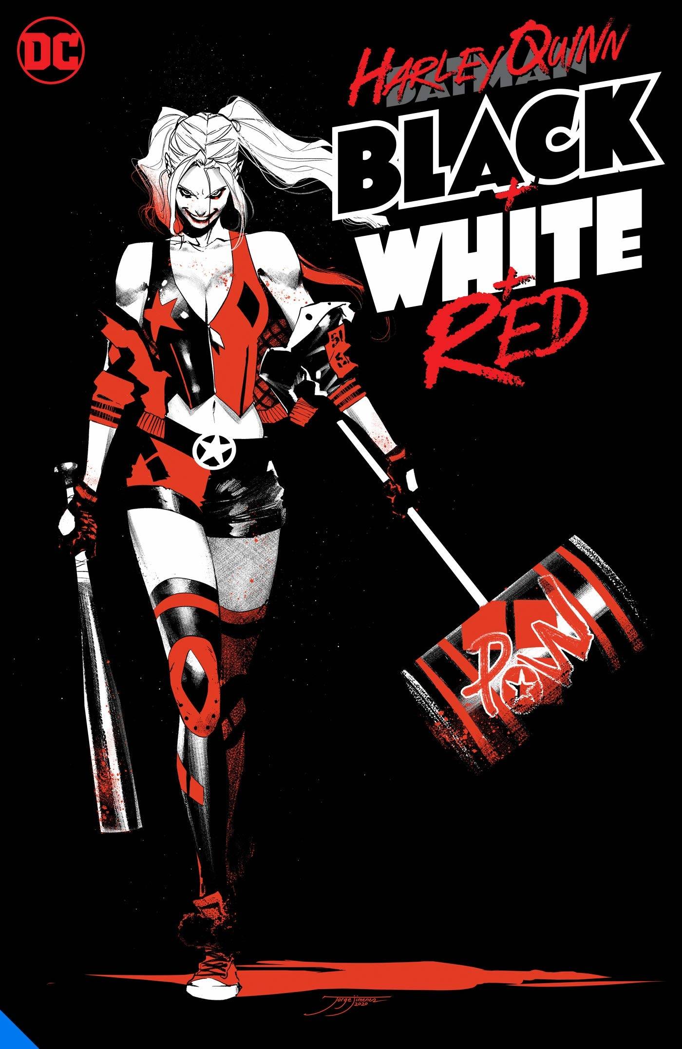 HARLEY QUINN BLACK WHITE RED TP | Game Master's Emporium (The New GME)
