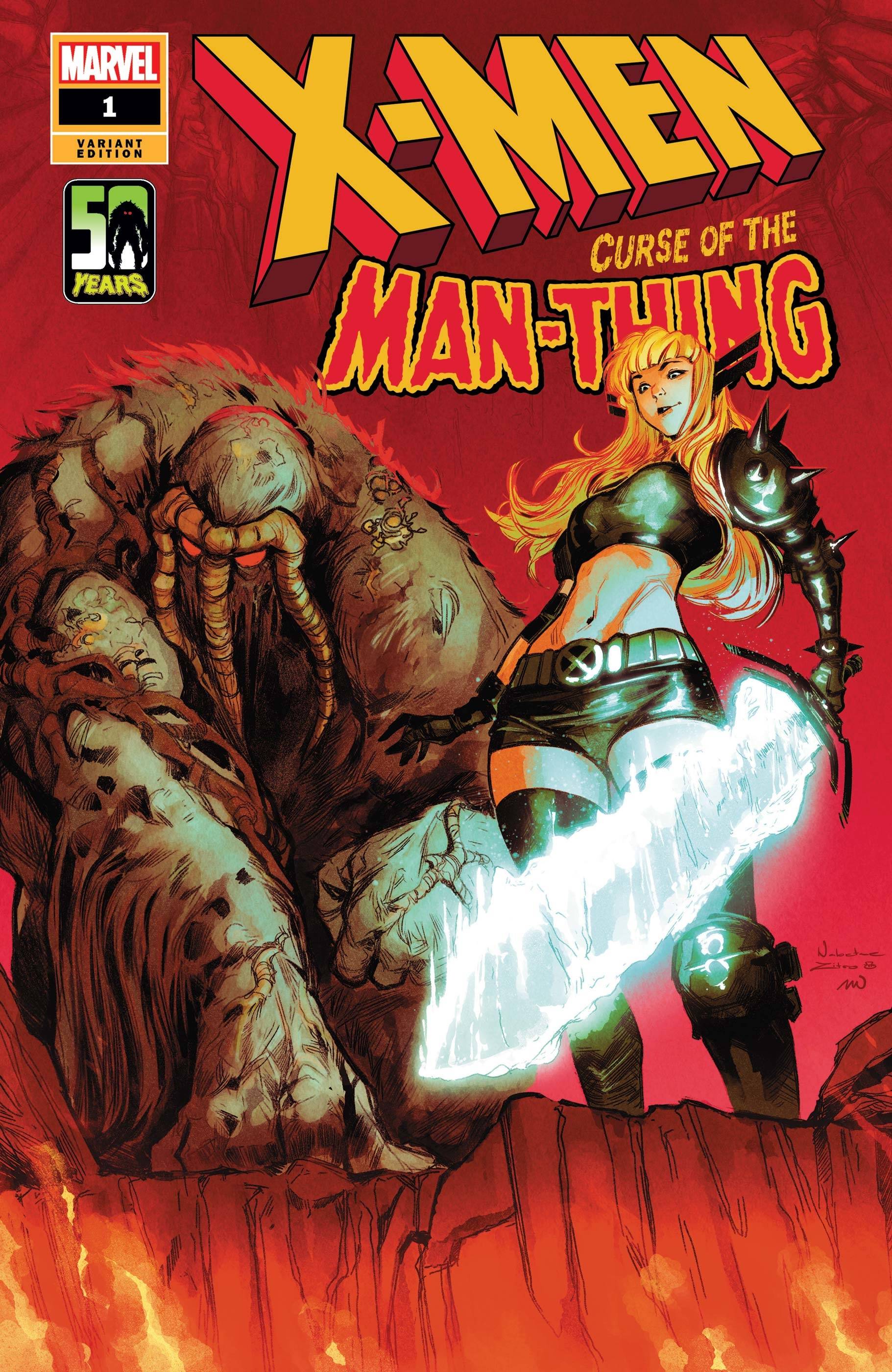 X-MEN CURSE MAN-THING #1 ZITRO VAR | Game Master's Emporium (The New GME)