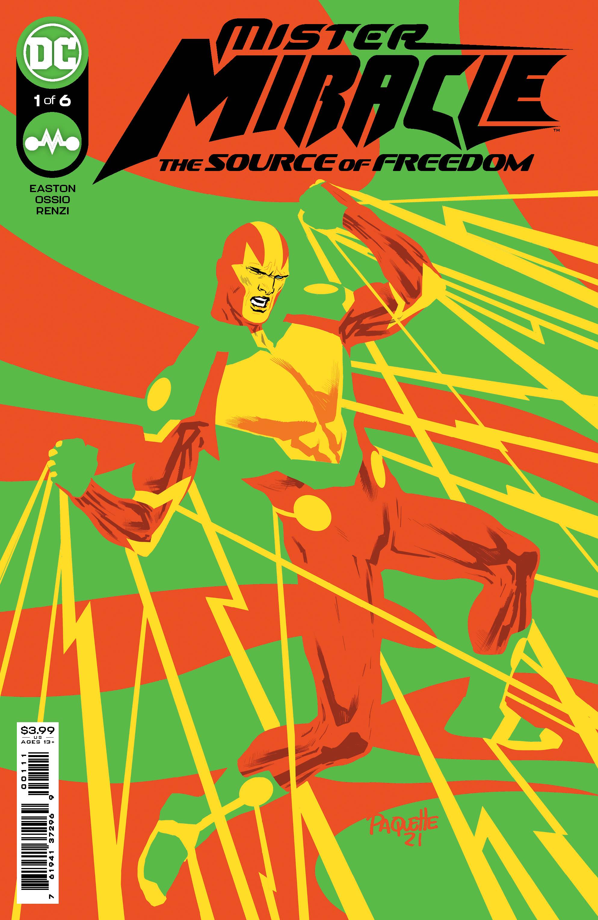 MISTER MIRACLE SOURCE OF FREEDOM #1 CVR A PAQUETTE | Game Master's Emporium (The New GME)