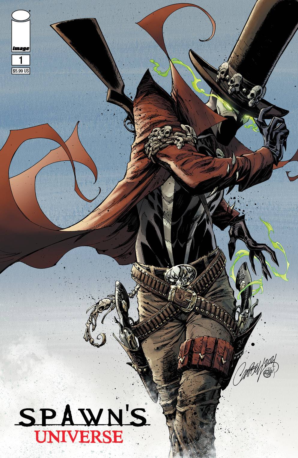 SPAWN UNIVERSE #1 CVR B CAMPBELL | Game Master's Emporium (The New GME)