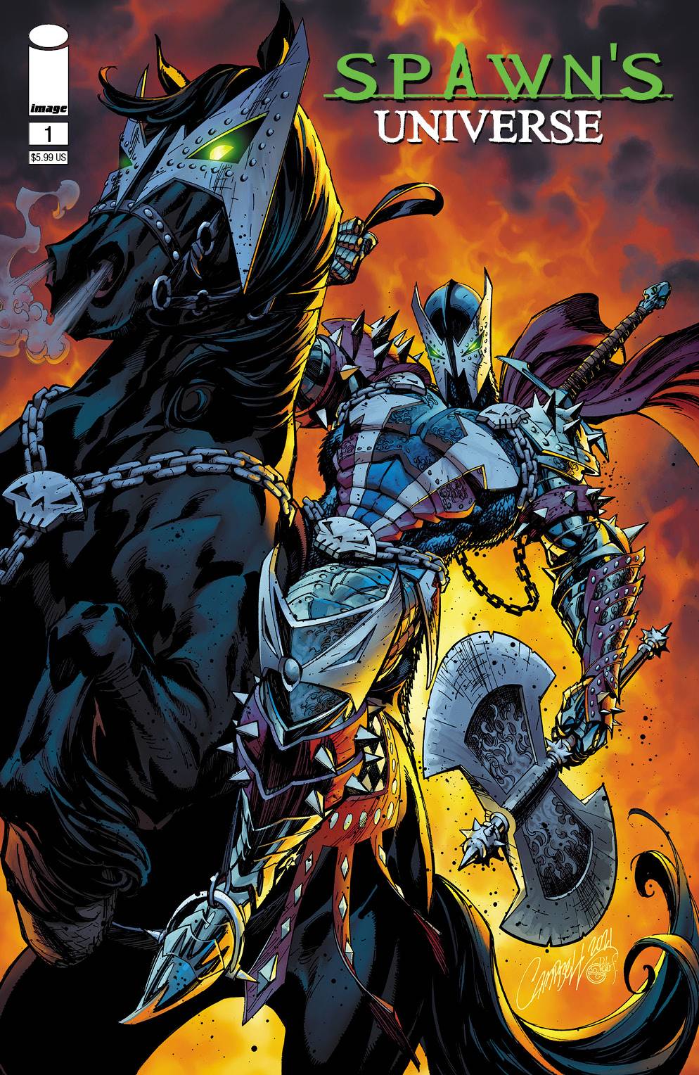 SPAWN UNIVERSE #1 CVR C CAMPBELL | Game Master's Emporium (The New GME)