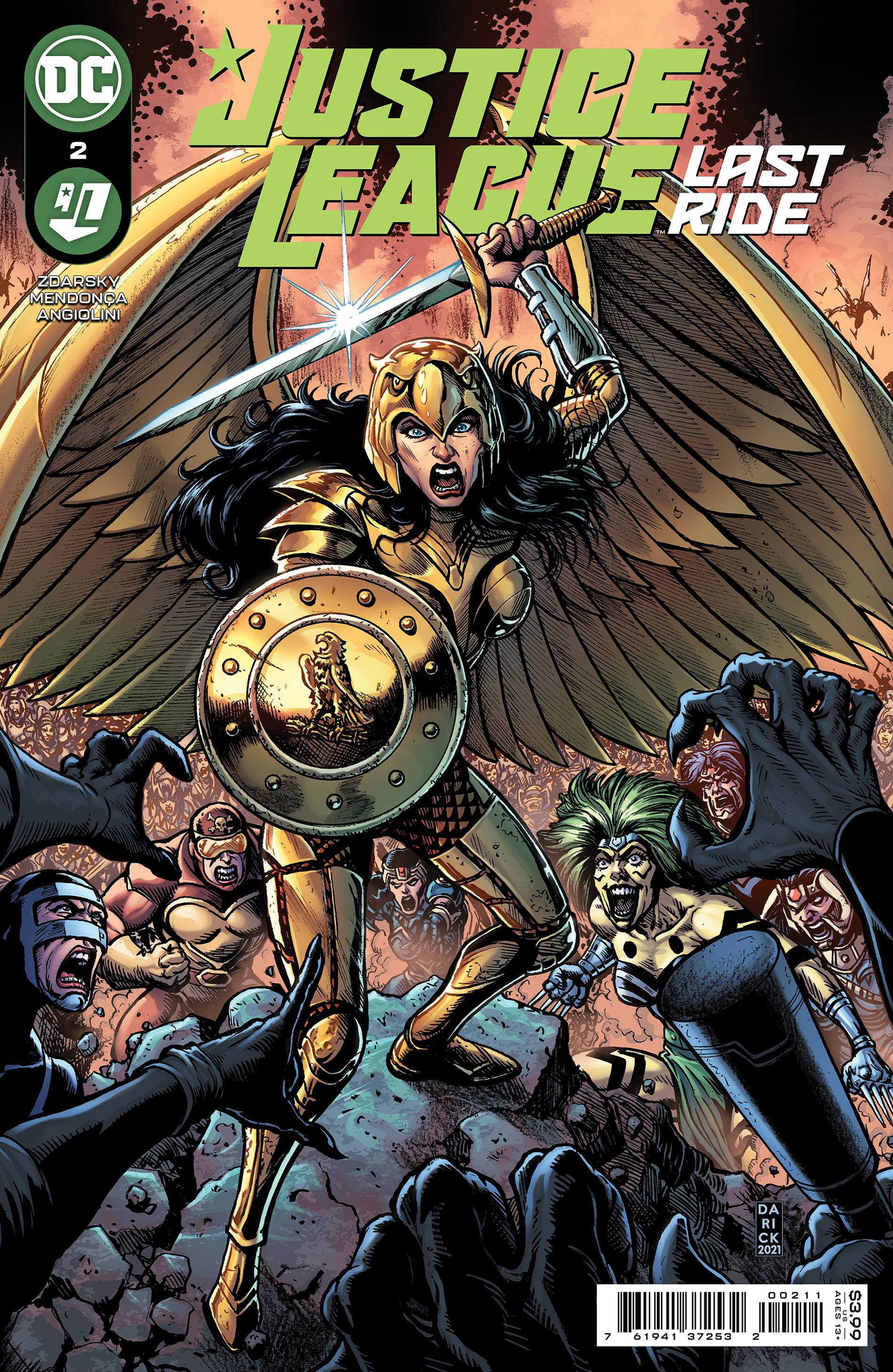 JUSTICE LEAGUE LAST RIDE #2 CVR A ROBERTSON | Game Master's Emporium (The New GME)