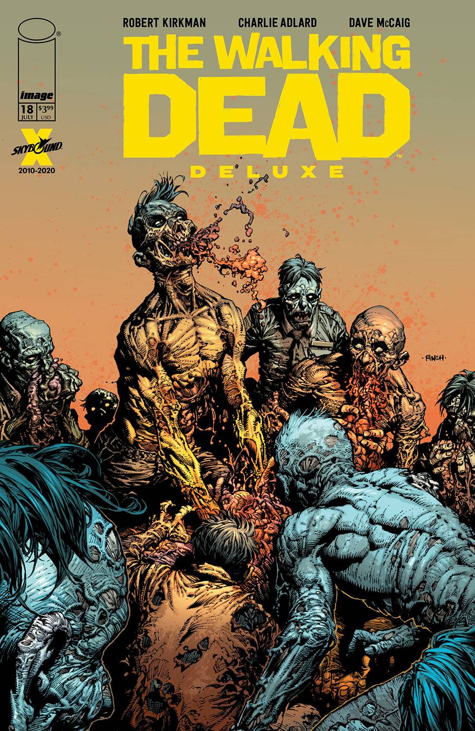 WALKING DEAD DLX #18 CVR A FINCH & MCCAIG (MR) | Game Master's Emporium (The New GME)