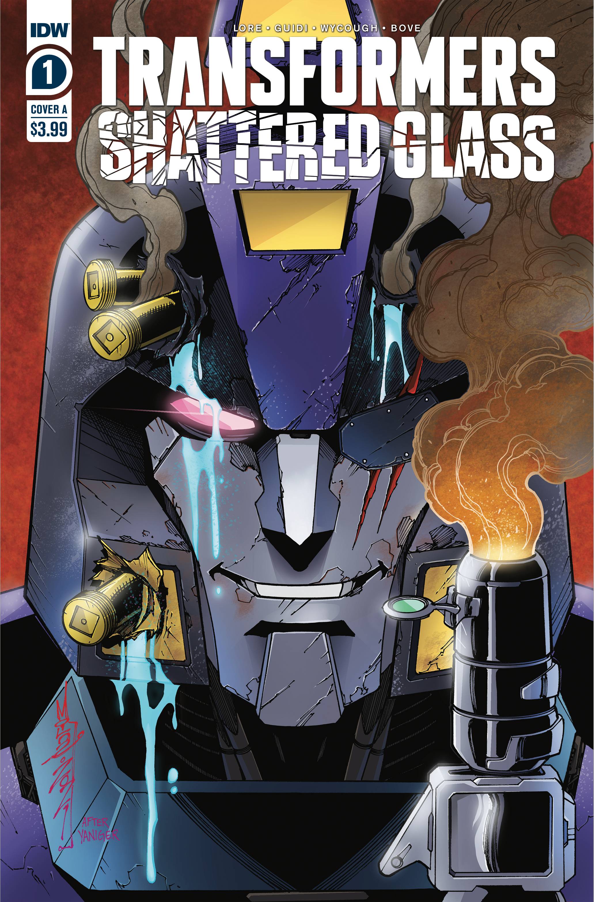 TRANSFORMERS SHATTERED GLASS #1 (OF 5) CVR A MILNE | Game Master's Emporium (The New GME)