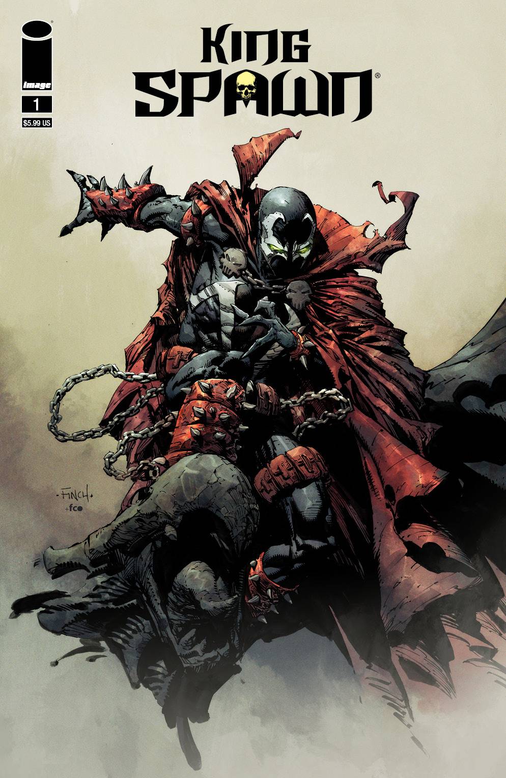 KING SPAWN #1 CVR C FINCH | Game Master's Emporium (The New GME)