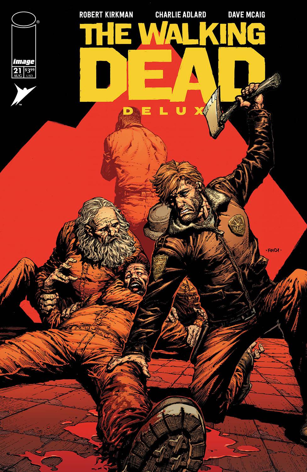 WALKING DEAD DLX #21 CVR A FINCH & MCCAIG (MR) | Game Master's Emporium (The New GME)