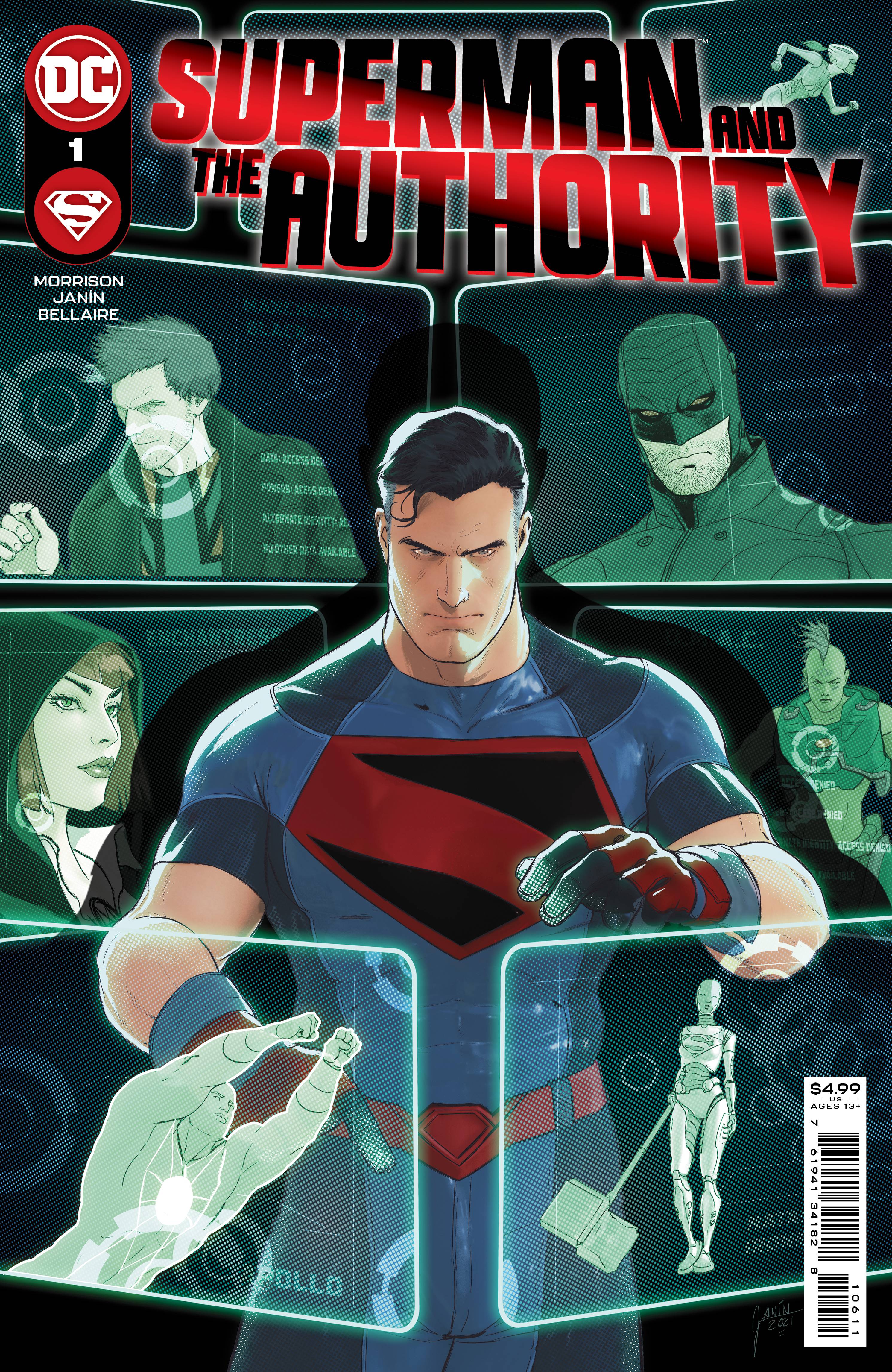 SUPERMAN & AUTHORITY #1 CVR A JANIN | Game Master's Emporium (The New GME)