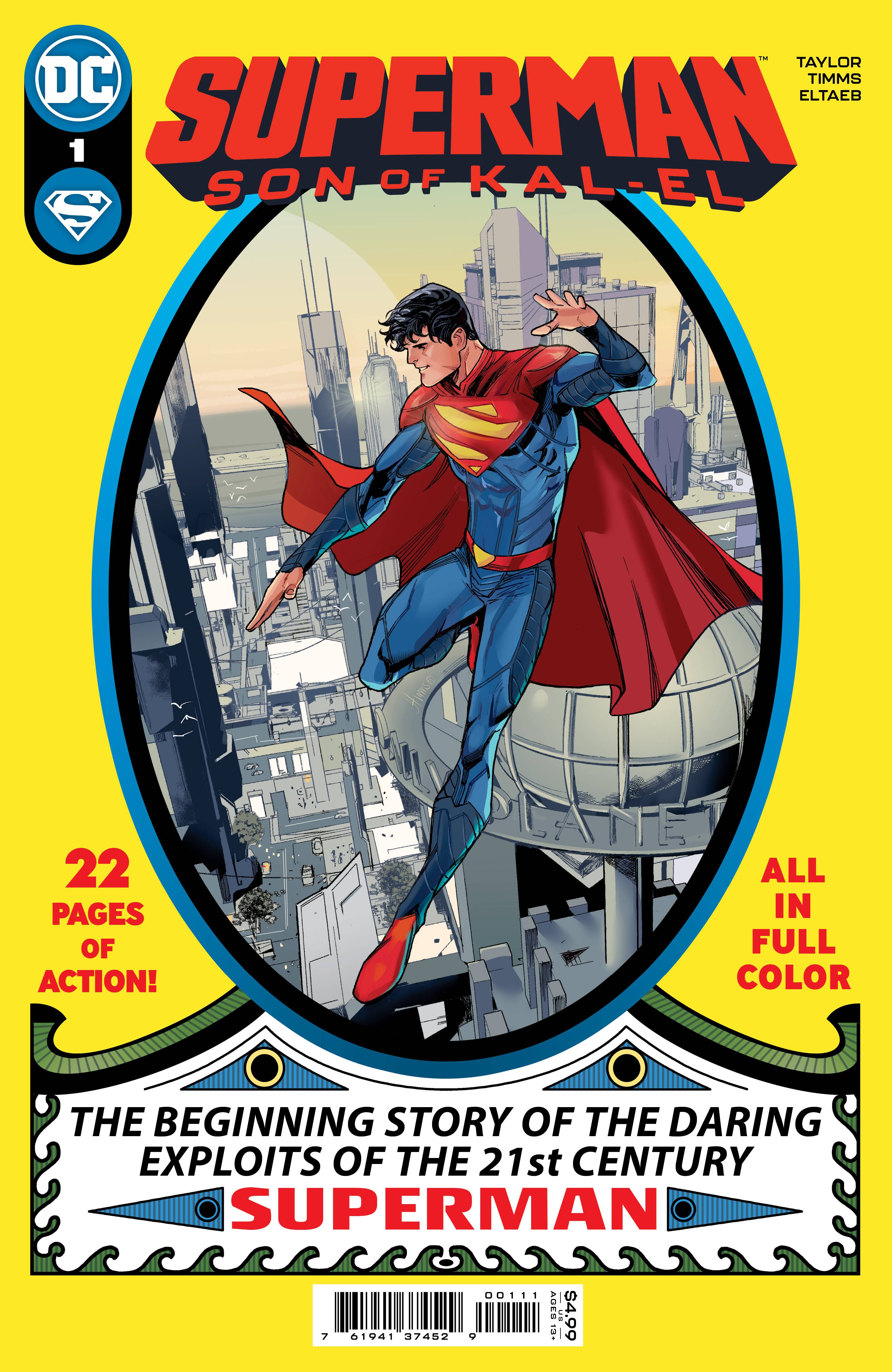 SUPERMAN SON OF KAL EL #1 CVR A TIMMS | Game Master's Emporium (The New GME)