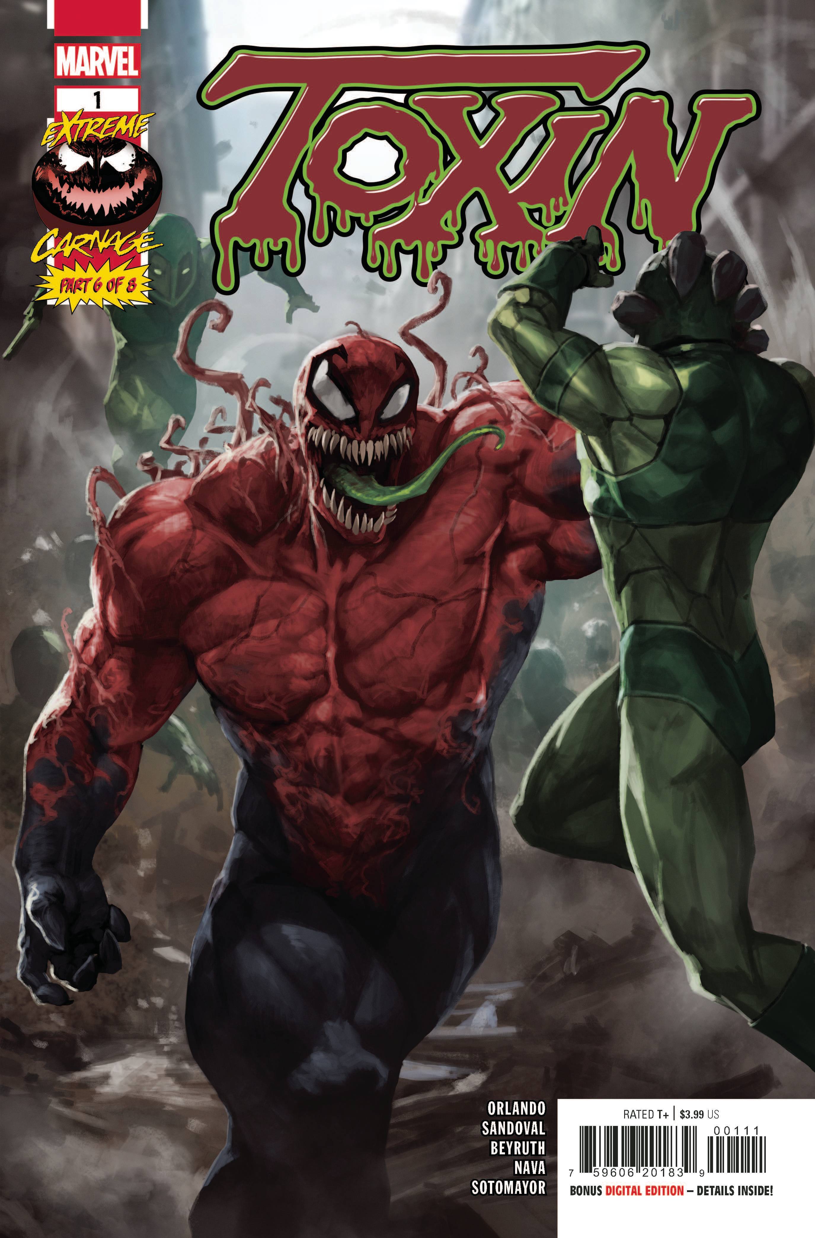 EXTREME CARNAGE TOXIN #1 | Game Master's Emporium (The New GME)