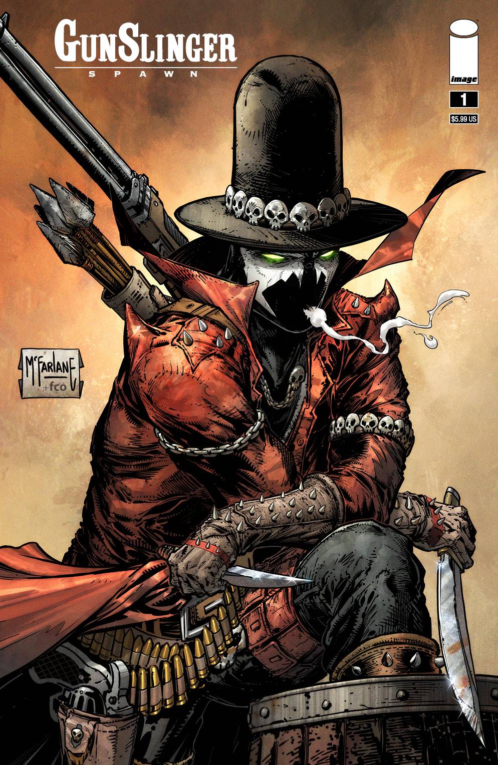 GUNSLINGER SPAWN #1 CVR B MCFARLANE | Game Master's Emporium (The New GME)