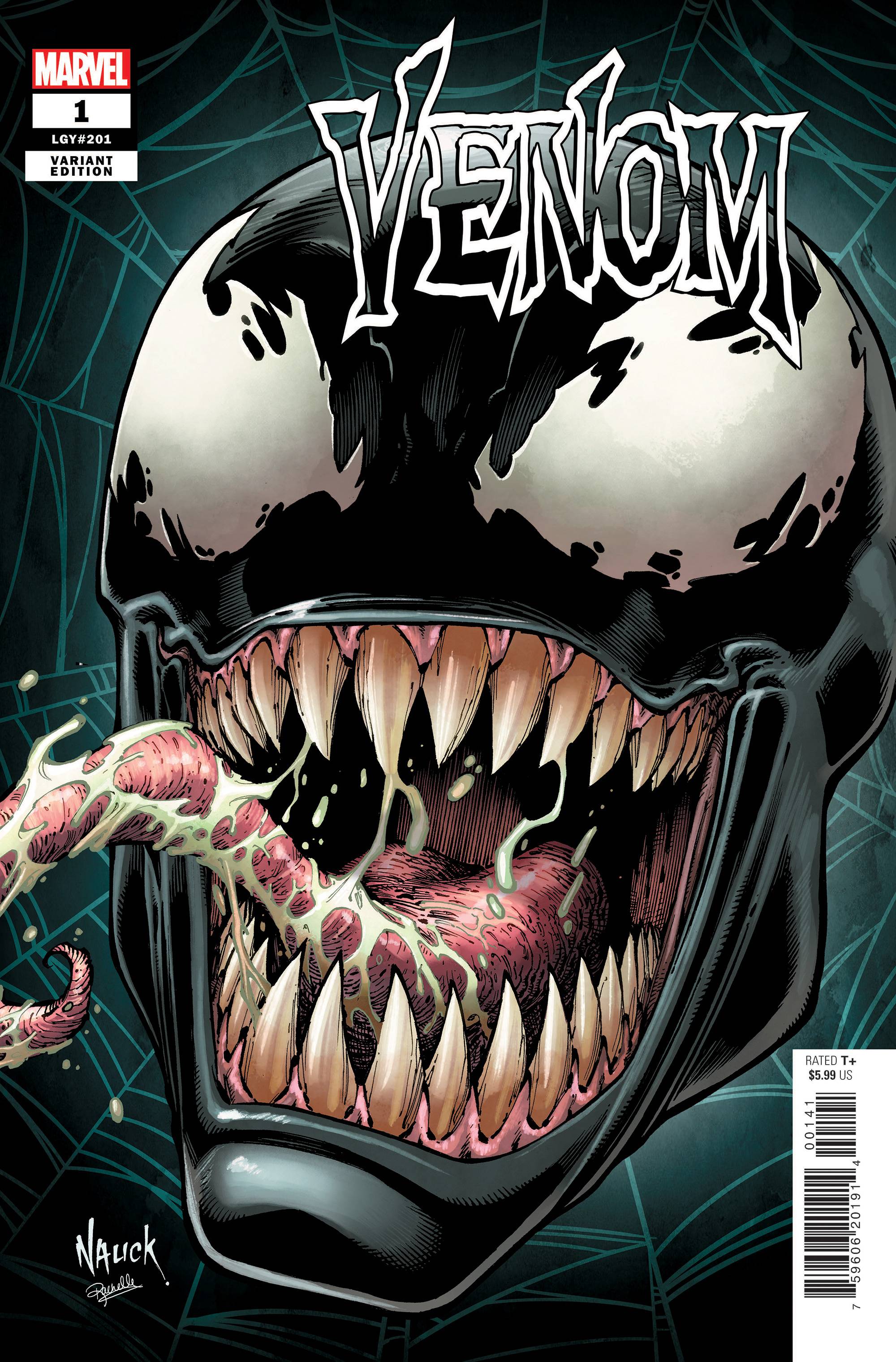 VENOM #1 NAUCK HEADSHOT VAR | Game Master's Emporium (The New GME)