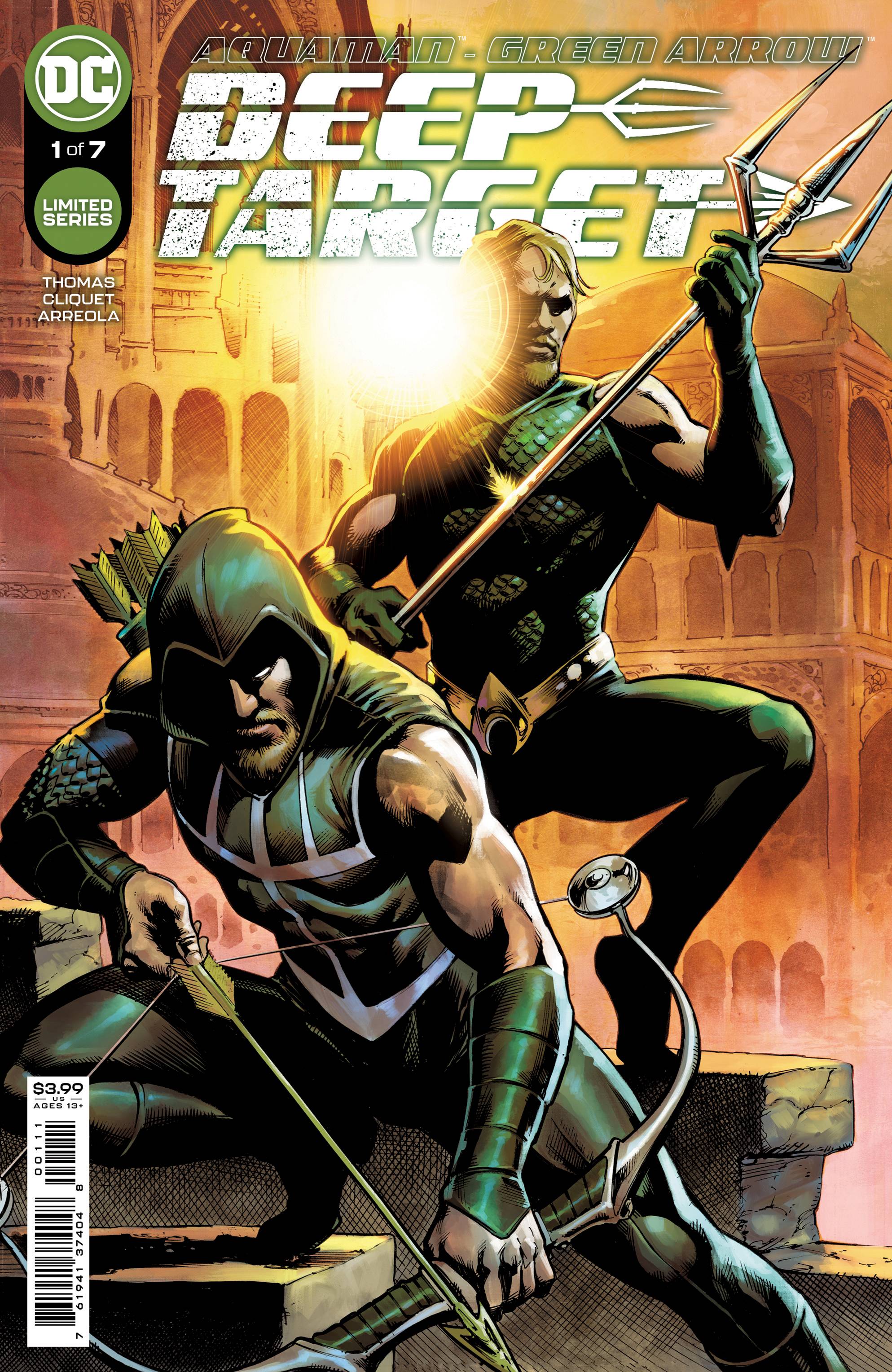 AQUAMAN GREEN ARROW DEEP TARGET #1 (OF 7) CVR A MARCO SANTUC | Game Master's Emporium (The New GME)