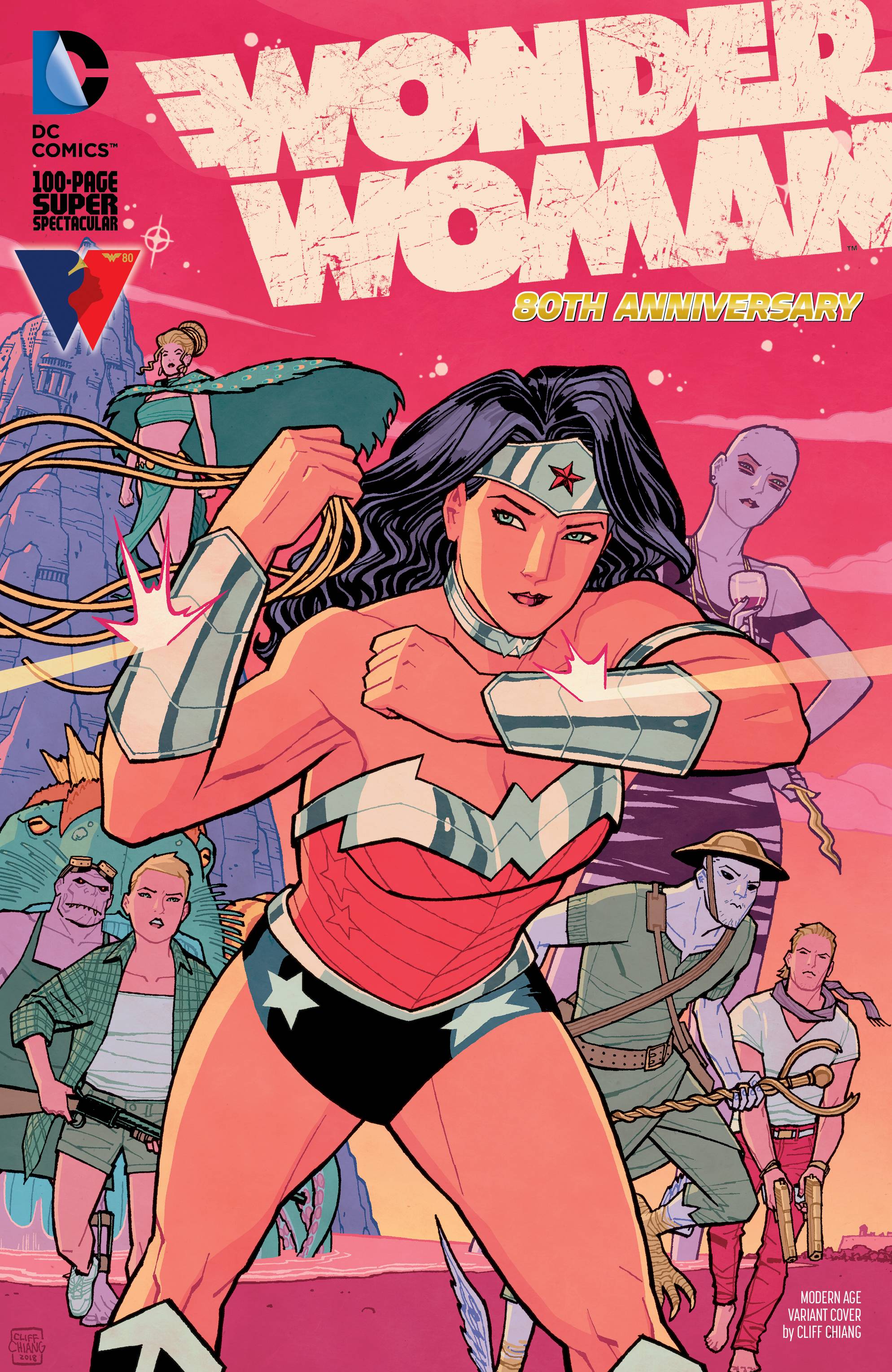 WONDER WOMAN 80TH ANN 100-PAGE ONE SHOT CVR I CHIANG MODERN | Game Master's Emporium (The New GME)