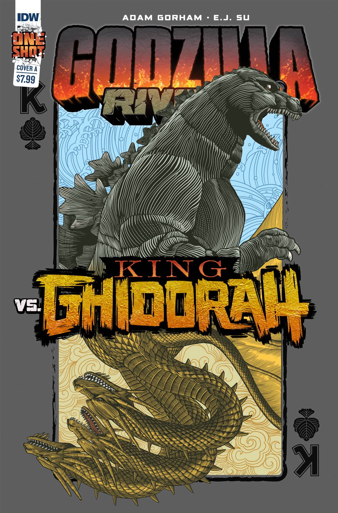 GODZILLA RIVALS VS KING GHIDORAH ONESHOT #1 CVR A SU | Game Master's Emporium (The New GME)