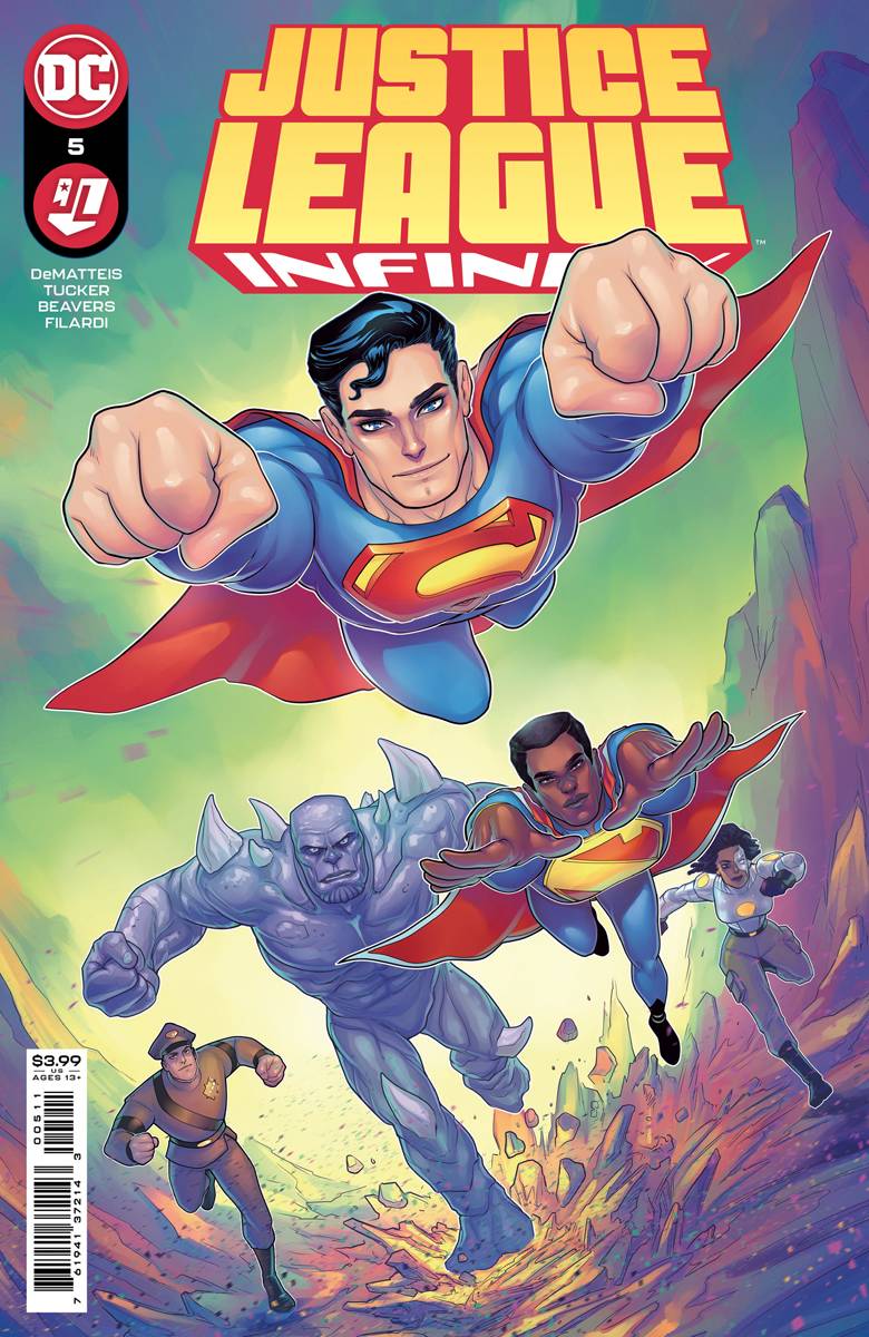 JUSTICE LEAGUE INFINITY #5 (OF 7) CVR A HETRICK | Game Master's Emporium (The New GME)